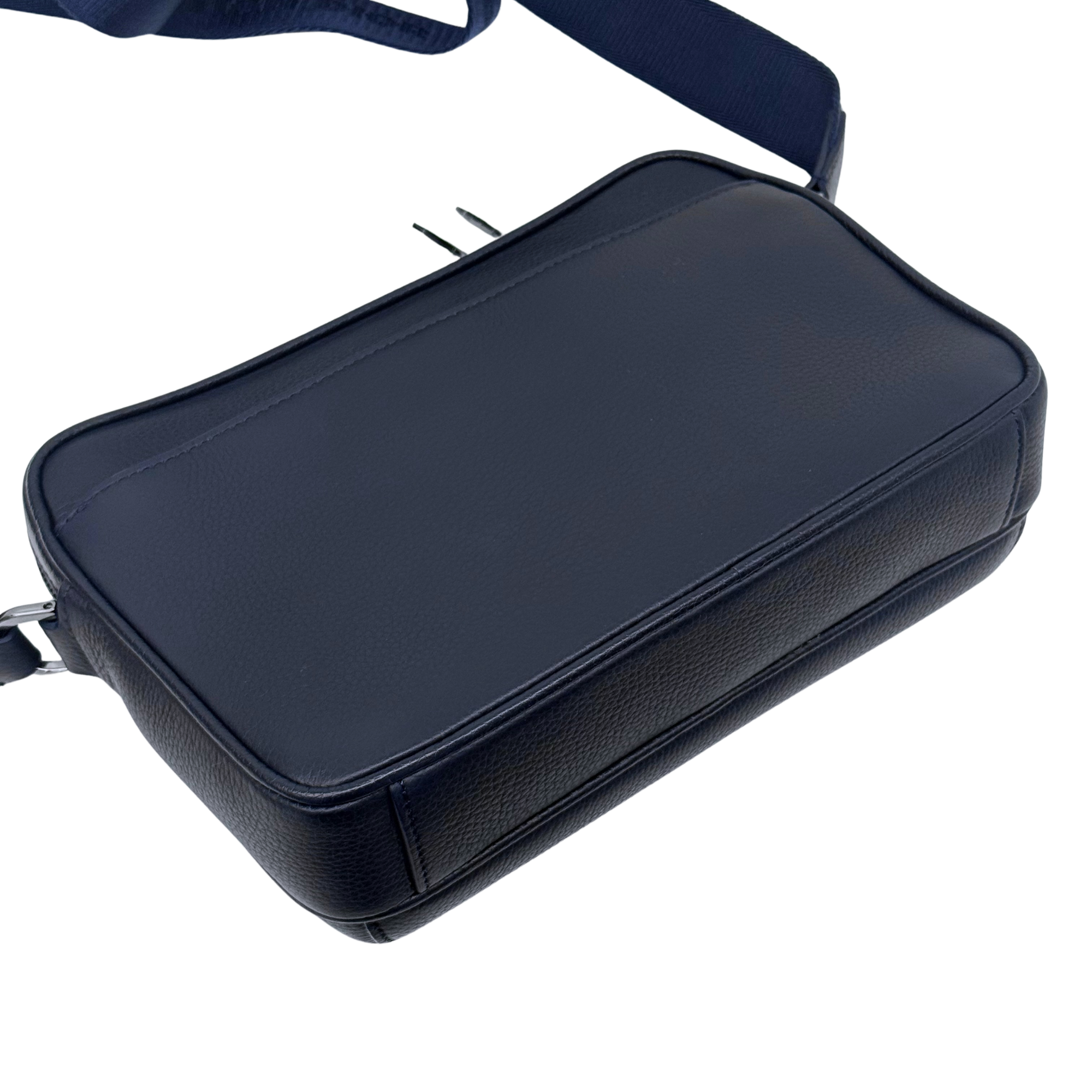 Dior x Hylton Nel Rider Navy Blue Leather Messenger Bag (brand new)