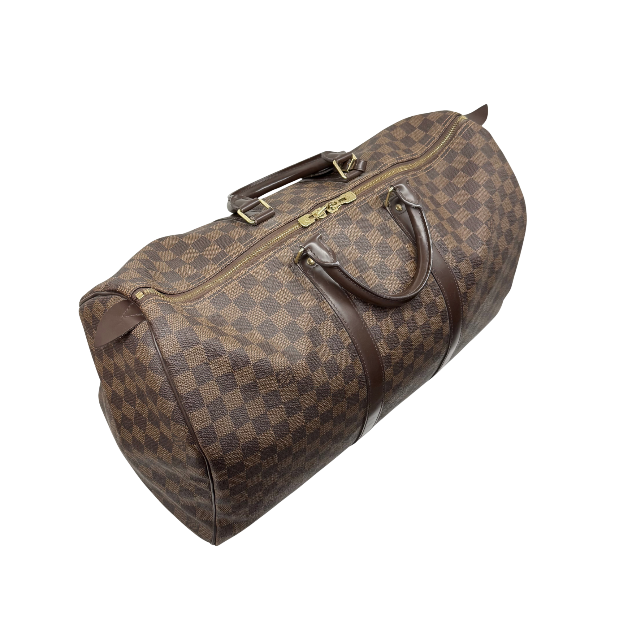 Louis Vuitton Keepall Bandouliere Bag Damier 55 travel bag (pre-owned)