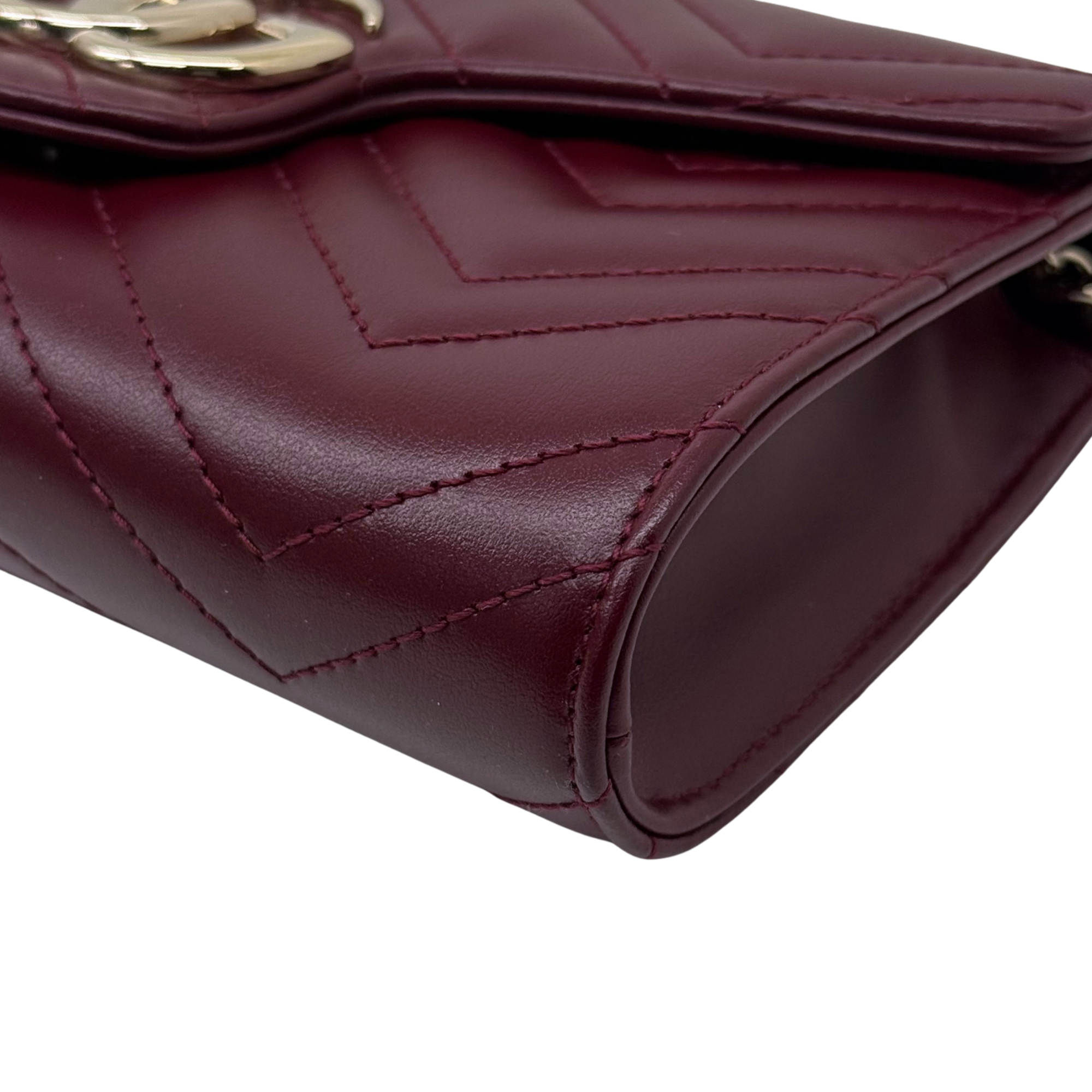 Gucci GG Marmont chain wallet (brand new)