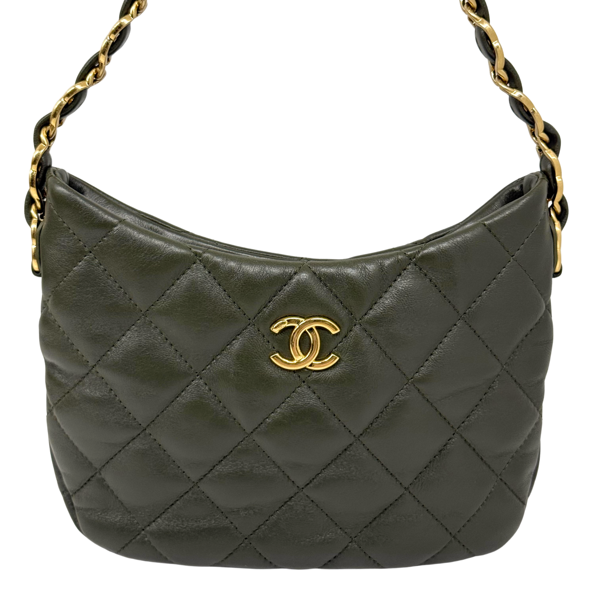 Chanel green bag
