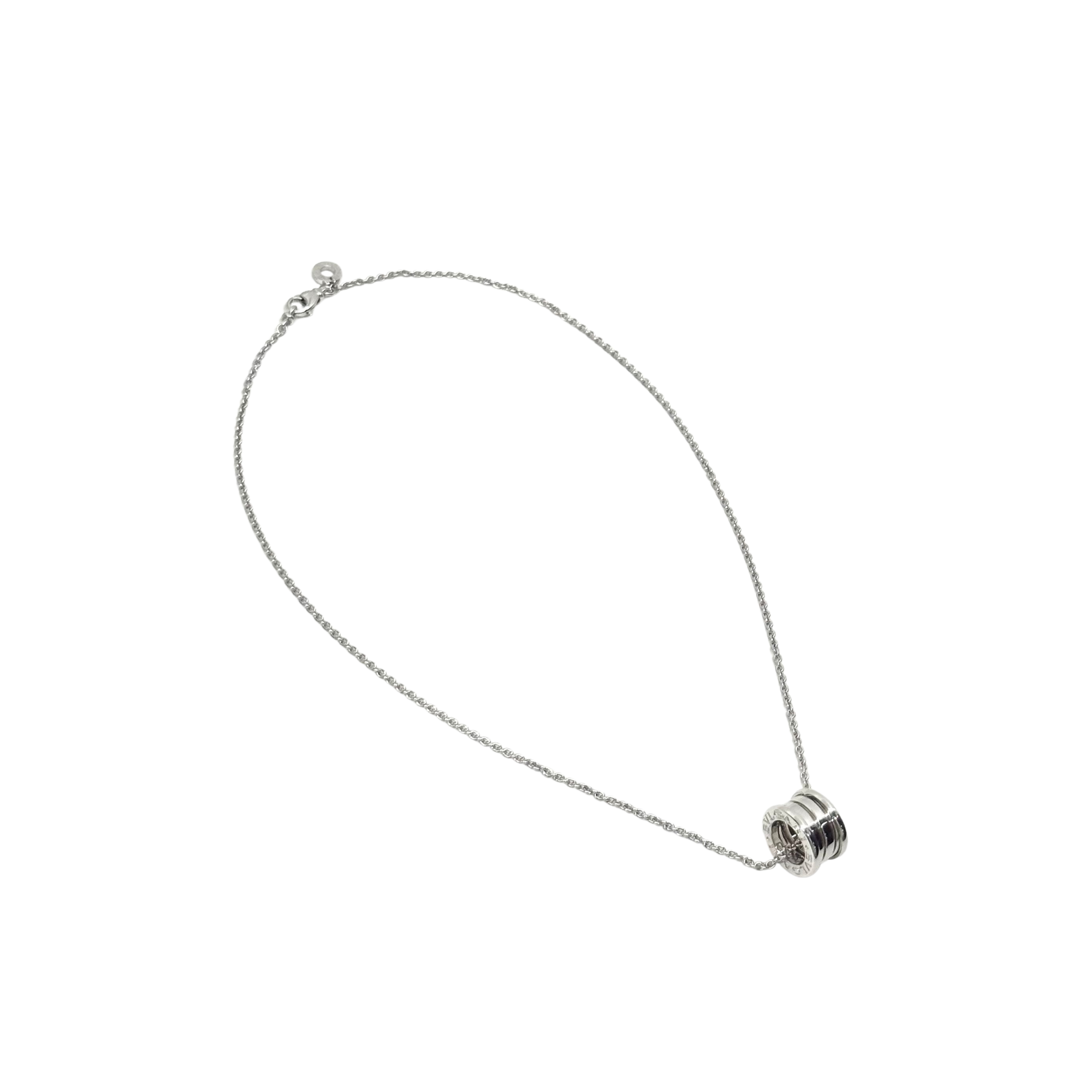 Bvlgari B.zero1 Pendant Necklace in 18kt White Gold (pre-owned)