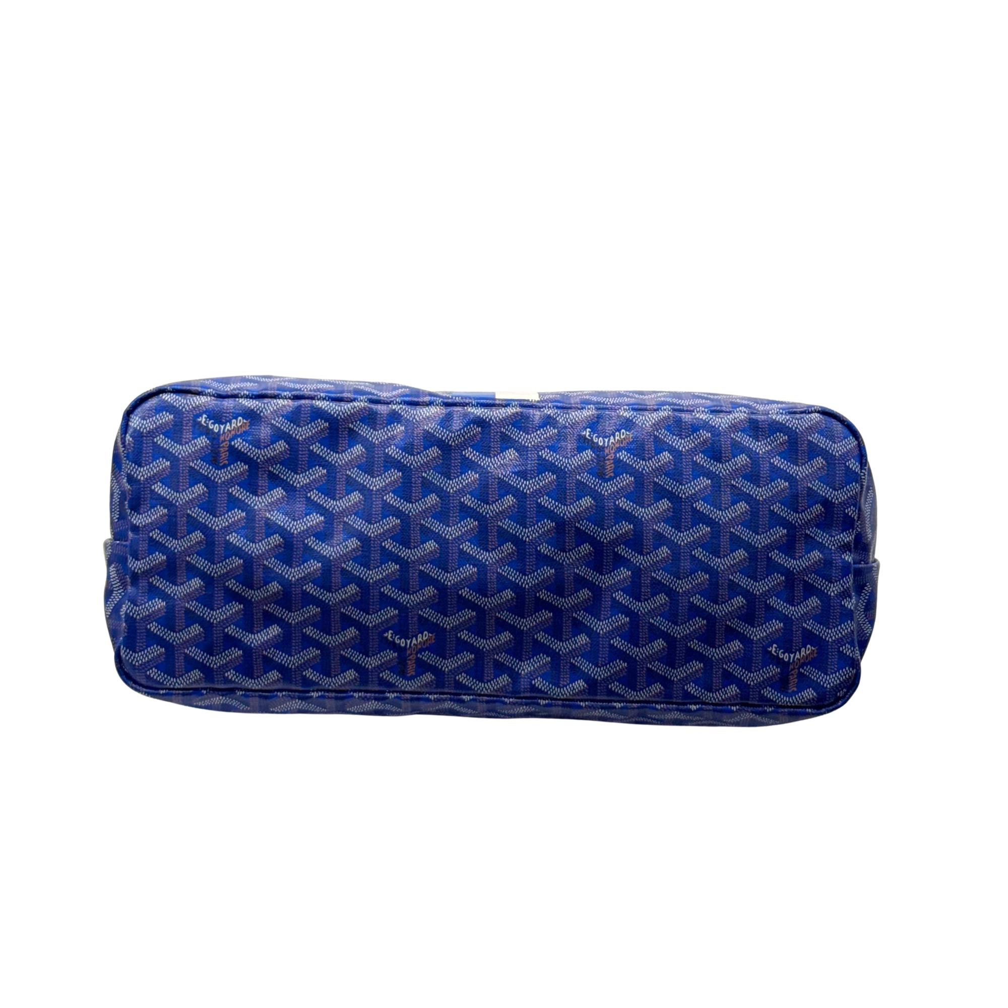 Goyard Boheme Coated Canvas hobo bag Blue (pre-owned)