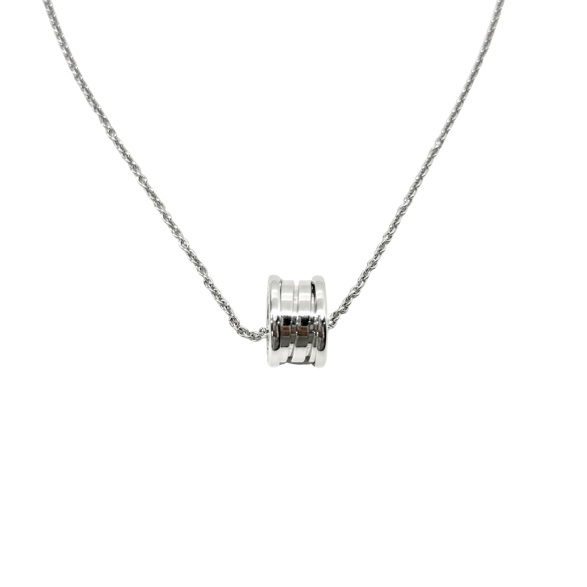 Bvlgari B.zero1 Pendant Necklace in 18kt White Gold (pre-owned)