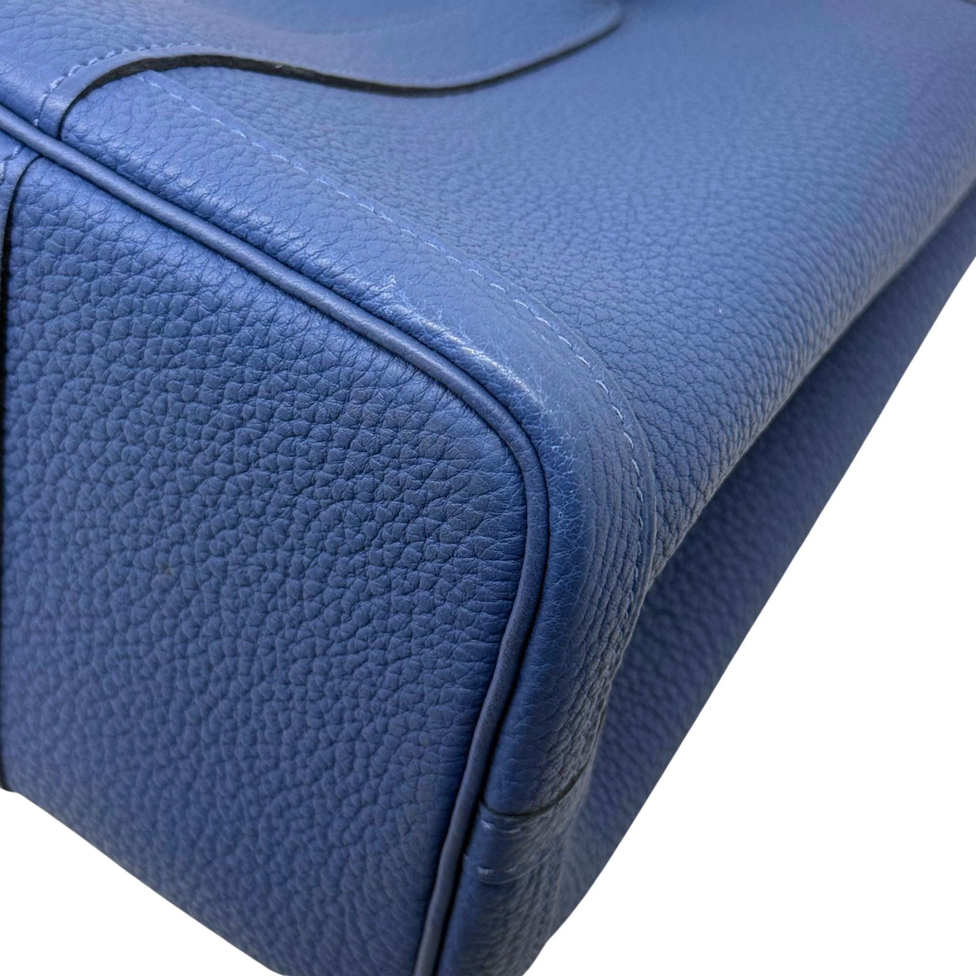 Hermes blue bag