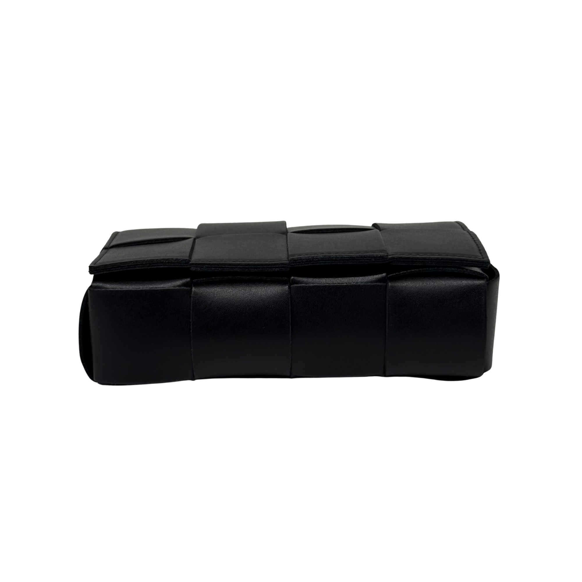 Bottega Veneta Black Cassette Small Convertible Belt Bag (brand new)