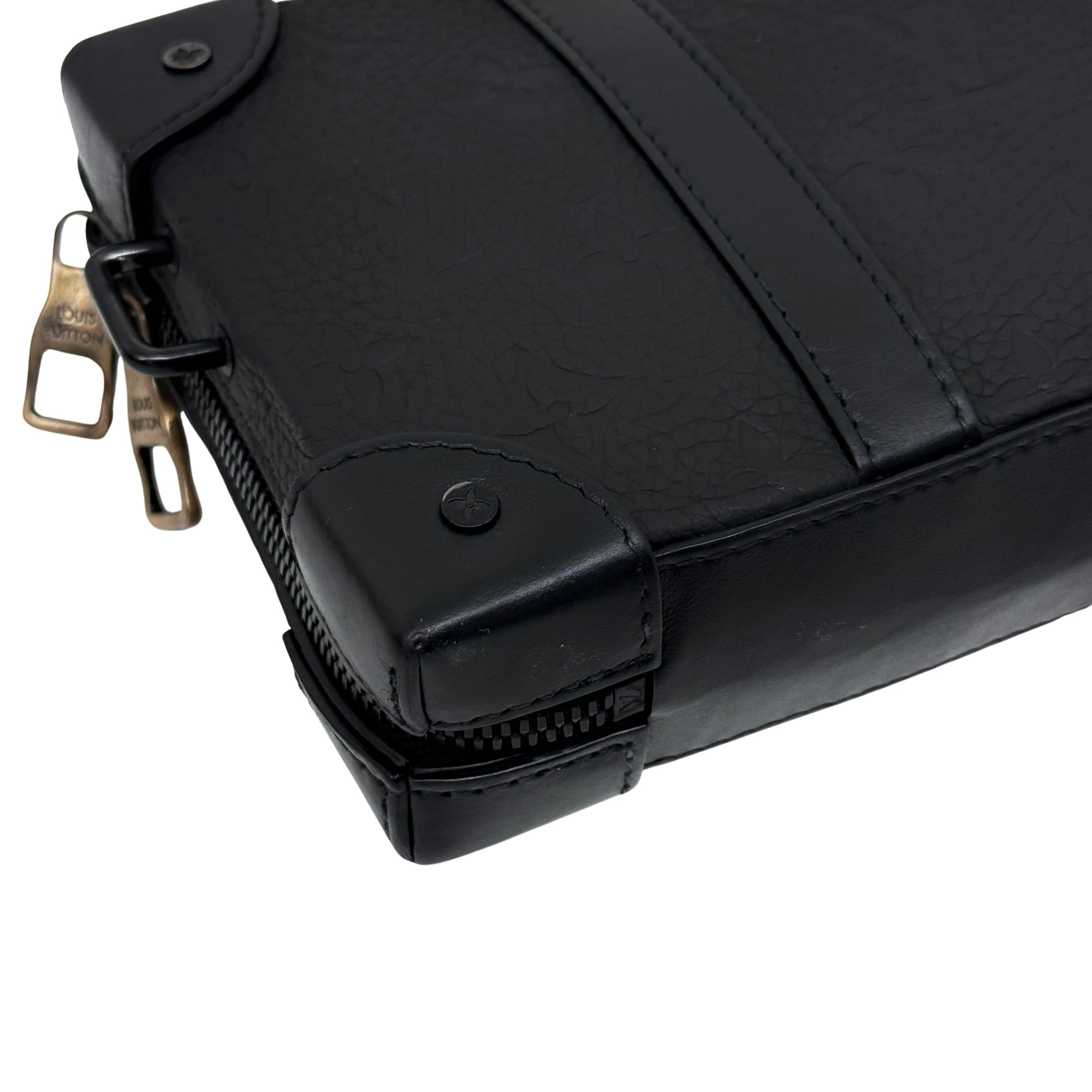 Louis Vuitton Soft Trunk Wallet Monogram Taurillon Leather crossbody bag (pre-owned)