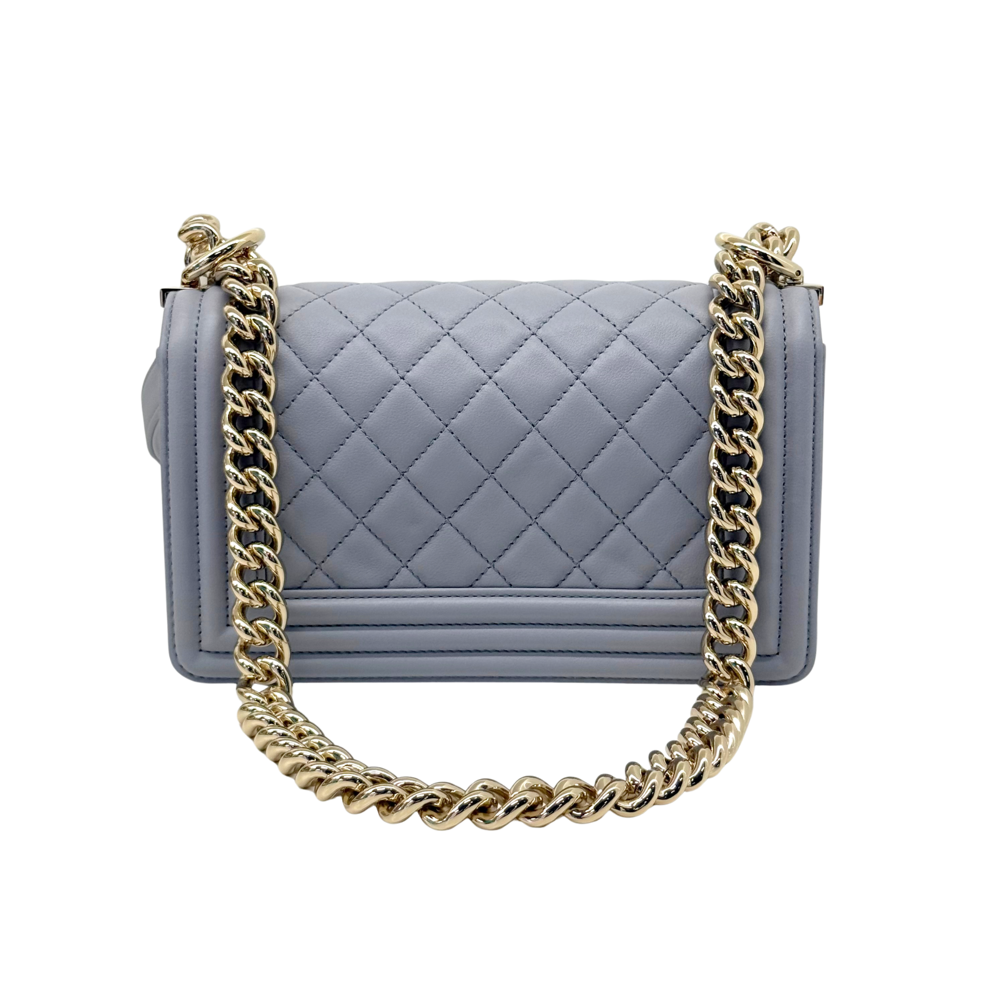 Chanel grey bag