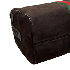 Gucci Suede Leather Travel Bag (brand new)