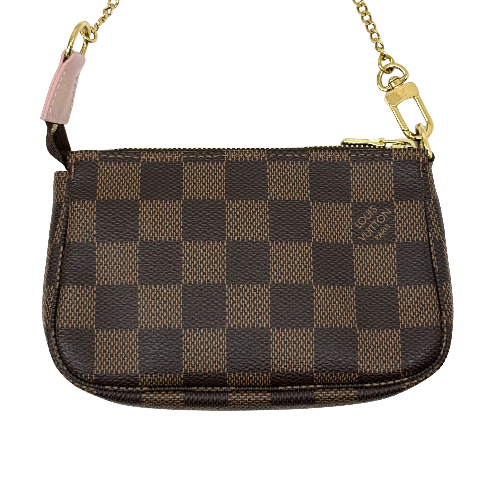 Louis Vuitton Pochette Accessoires Limited Edition Vivienne Xmas Damier Mini clutch bag (pre-owned)