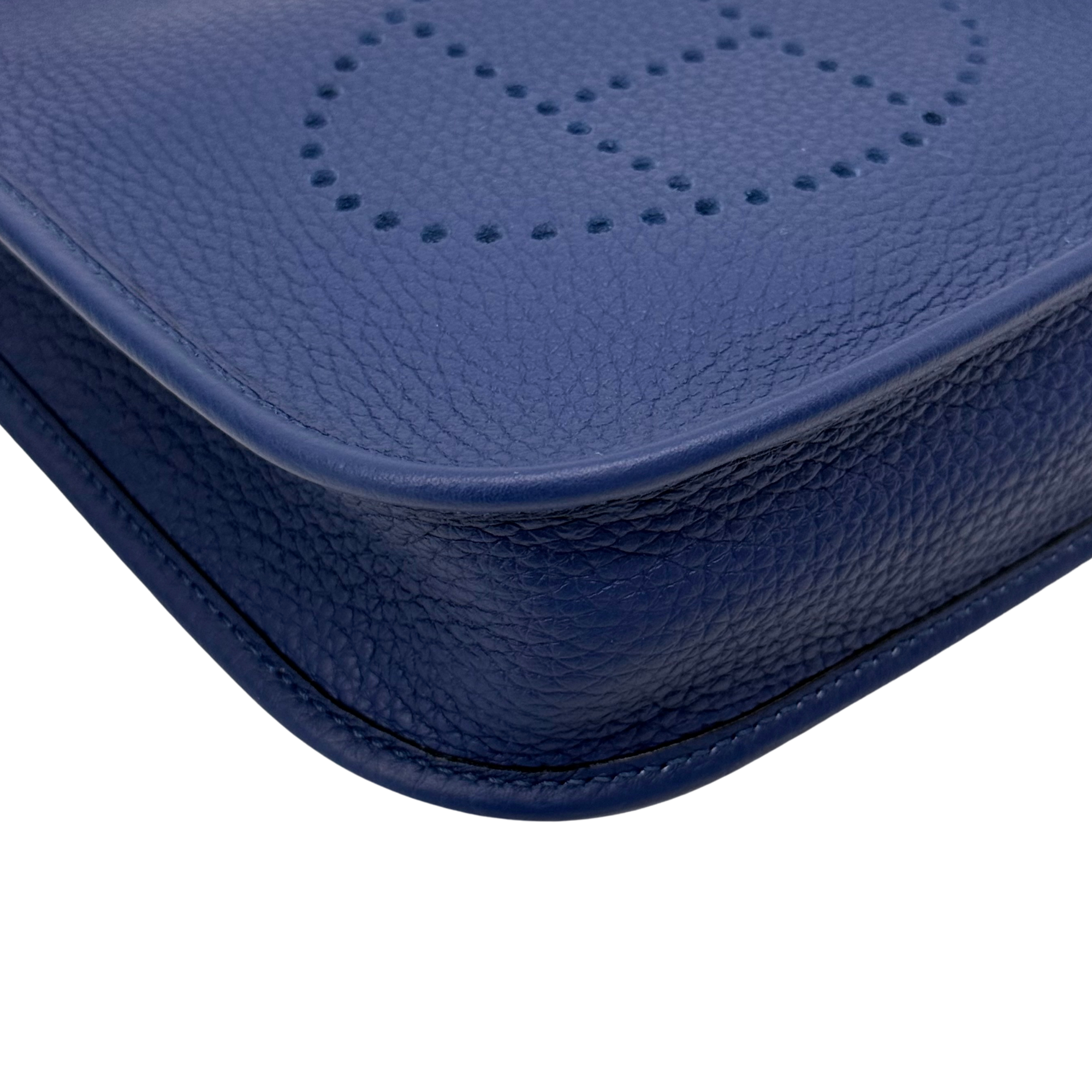 Hermes blue Evelyn