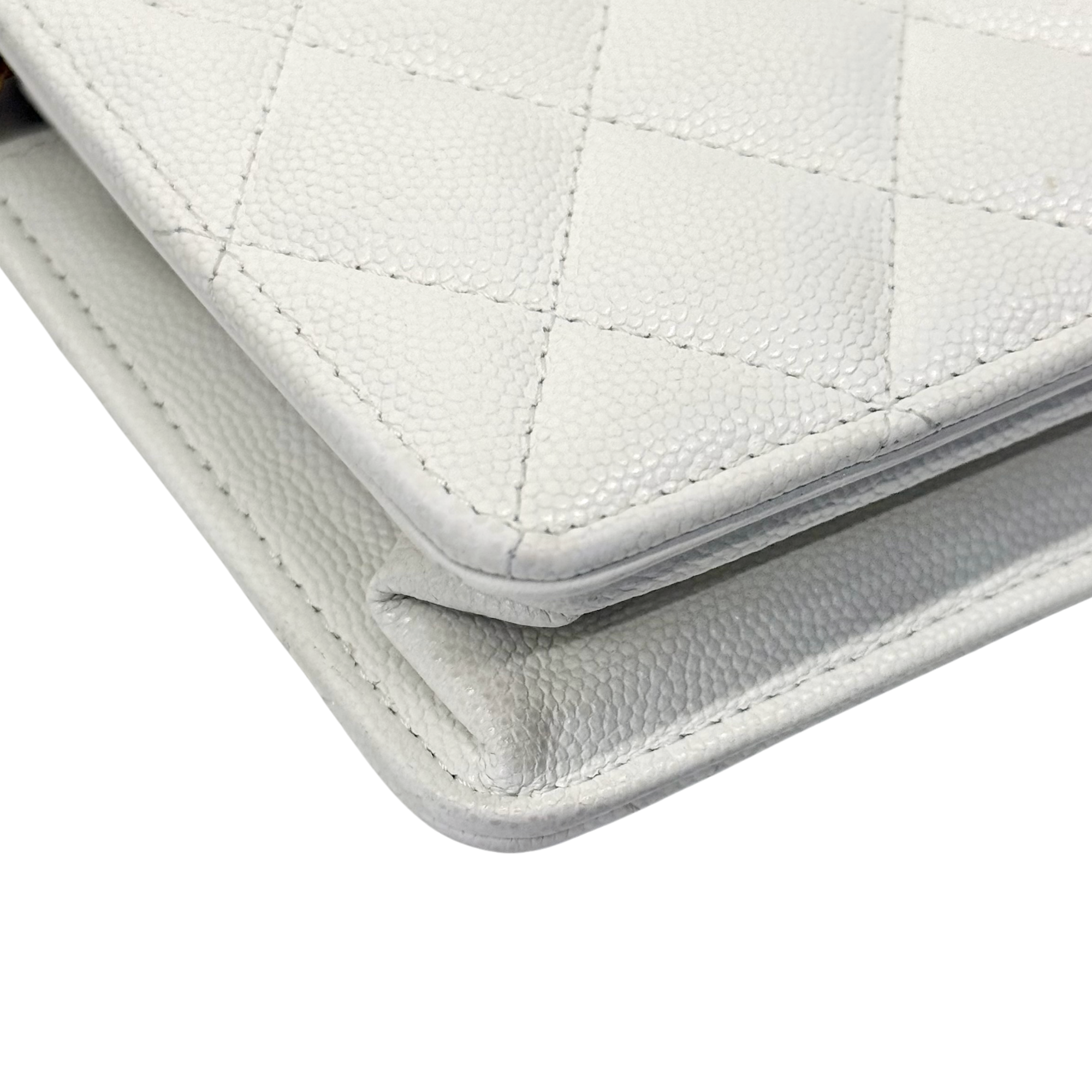 White Chanel Bag Small