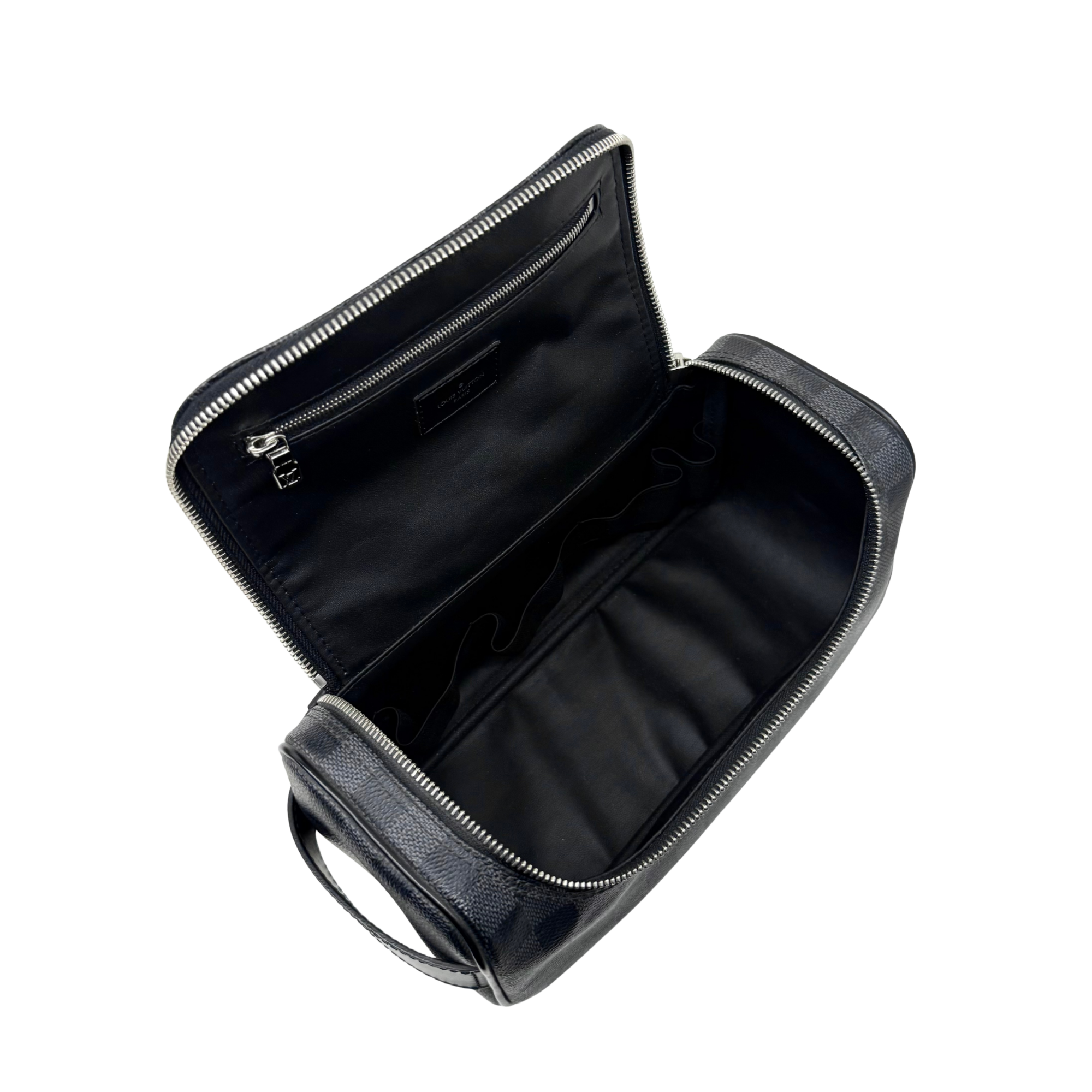 Louis Vuitton Damier Graphite Toiletry Pouch clutch bag black (brand new)