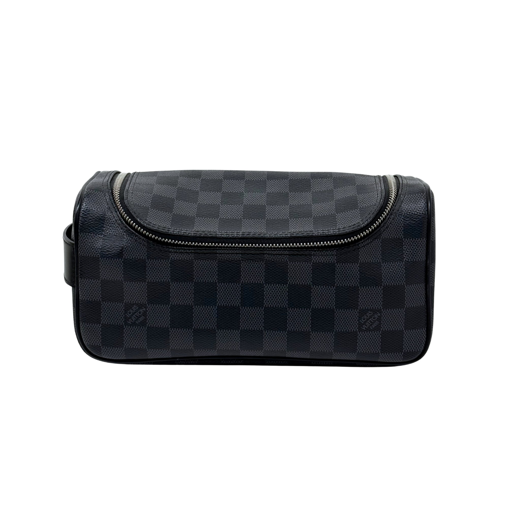 Louis Vuitton Damier Graphite Toiletry Pouch clutch bag black (brand new)