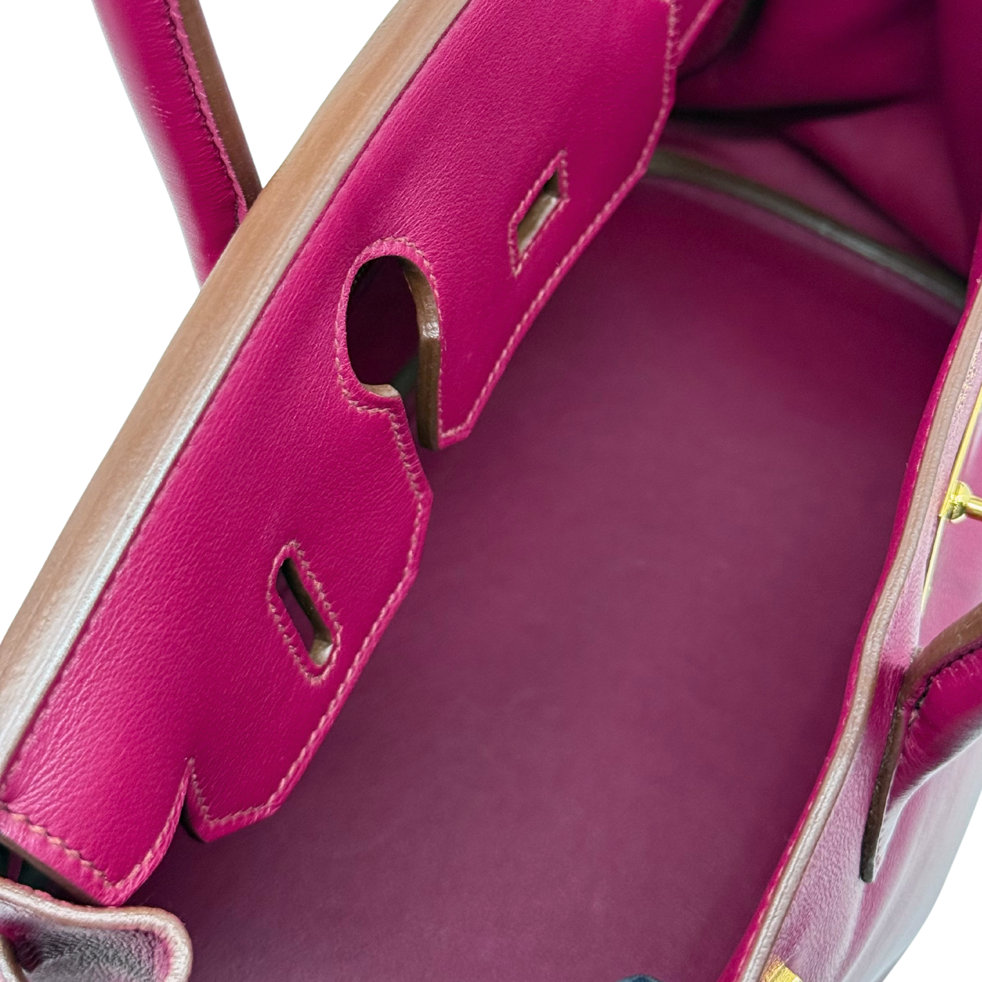 Hermes magenta birkin