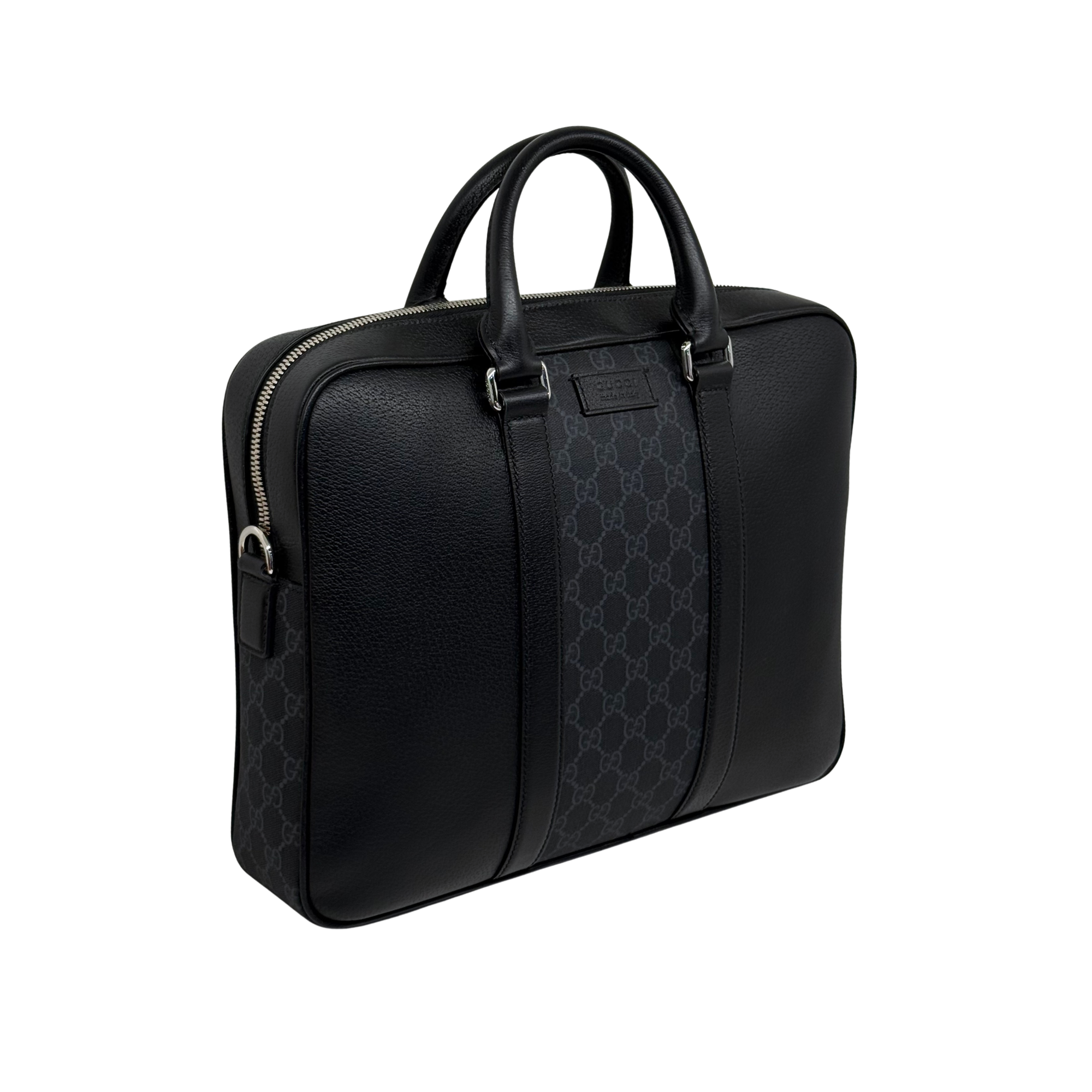 Gucci GG Supreme briefcase Black (brand new)