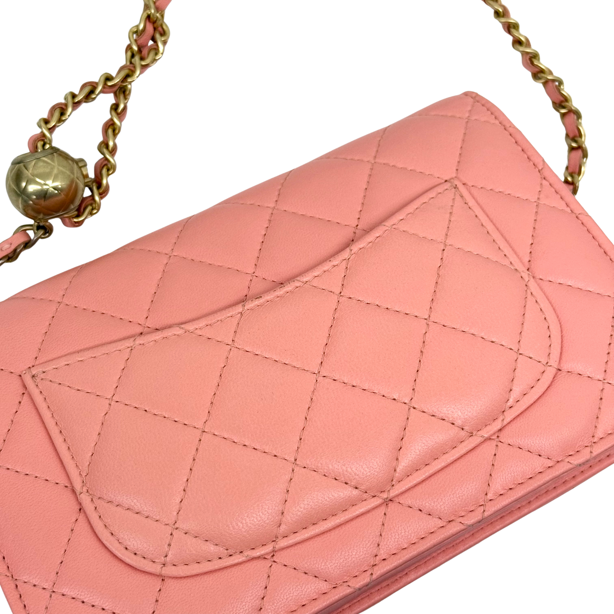 Chanel Salmon Pink small