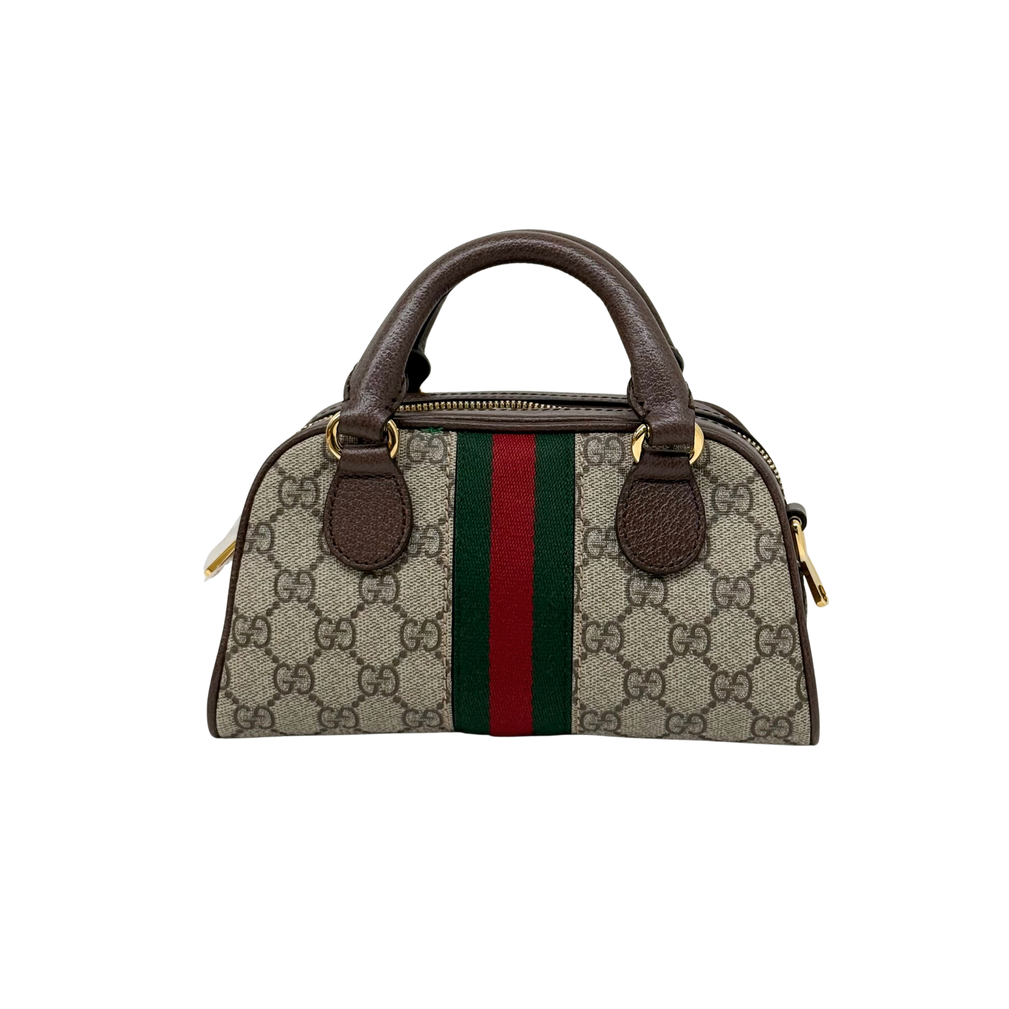 Gucci Mini Ophidia Top-handle Bag in GG Supreme Canvas (brand new)