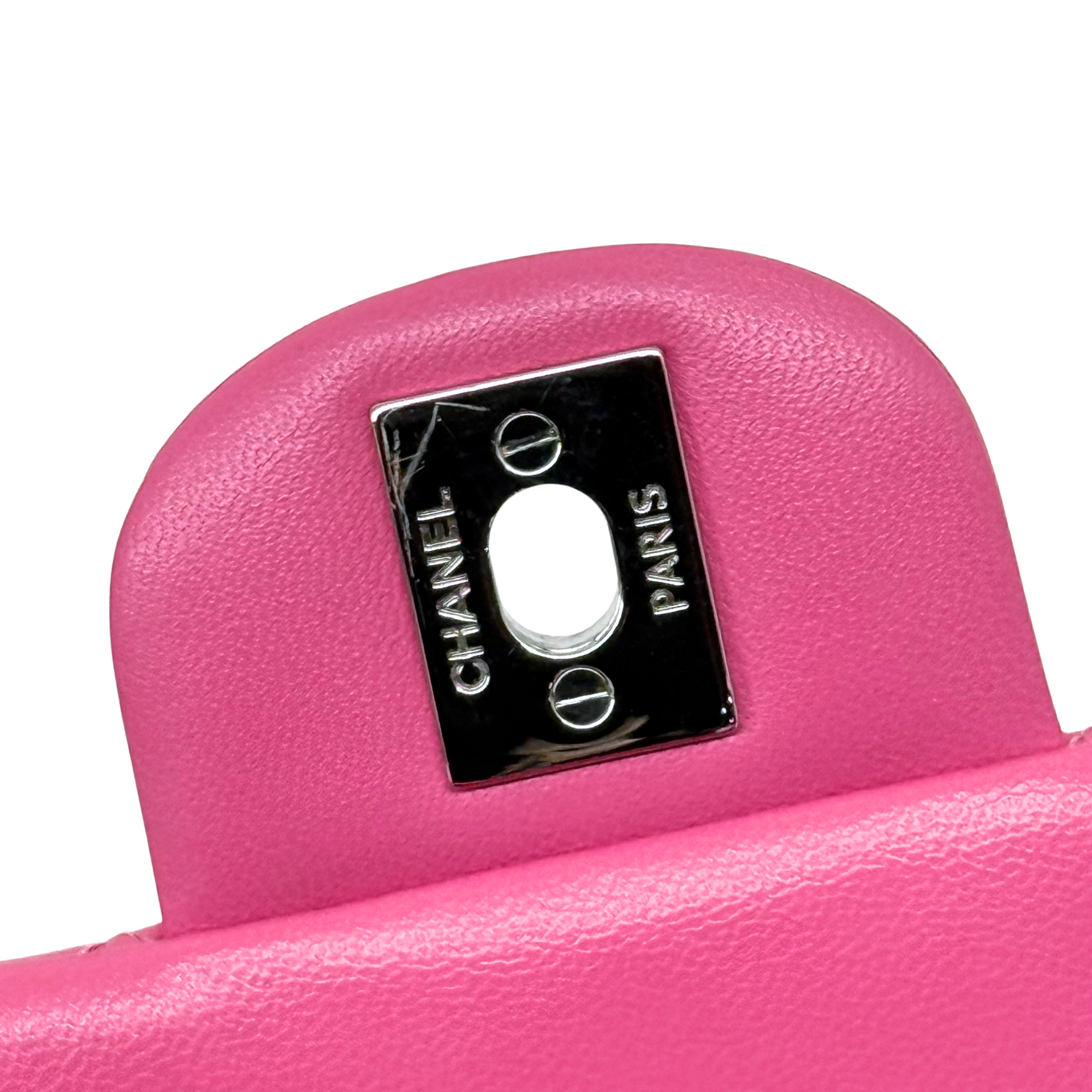 Chanel small pink bag