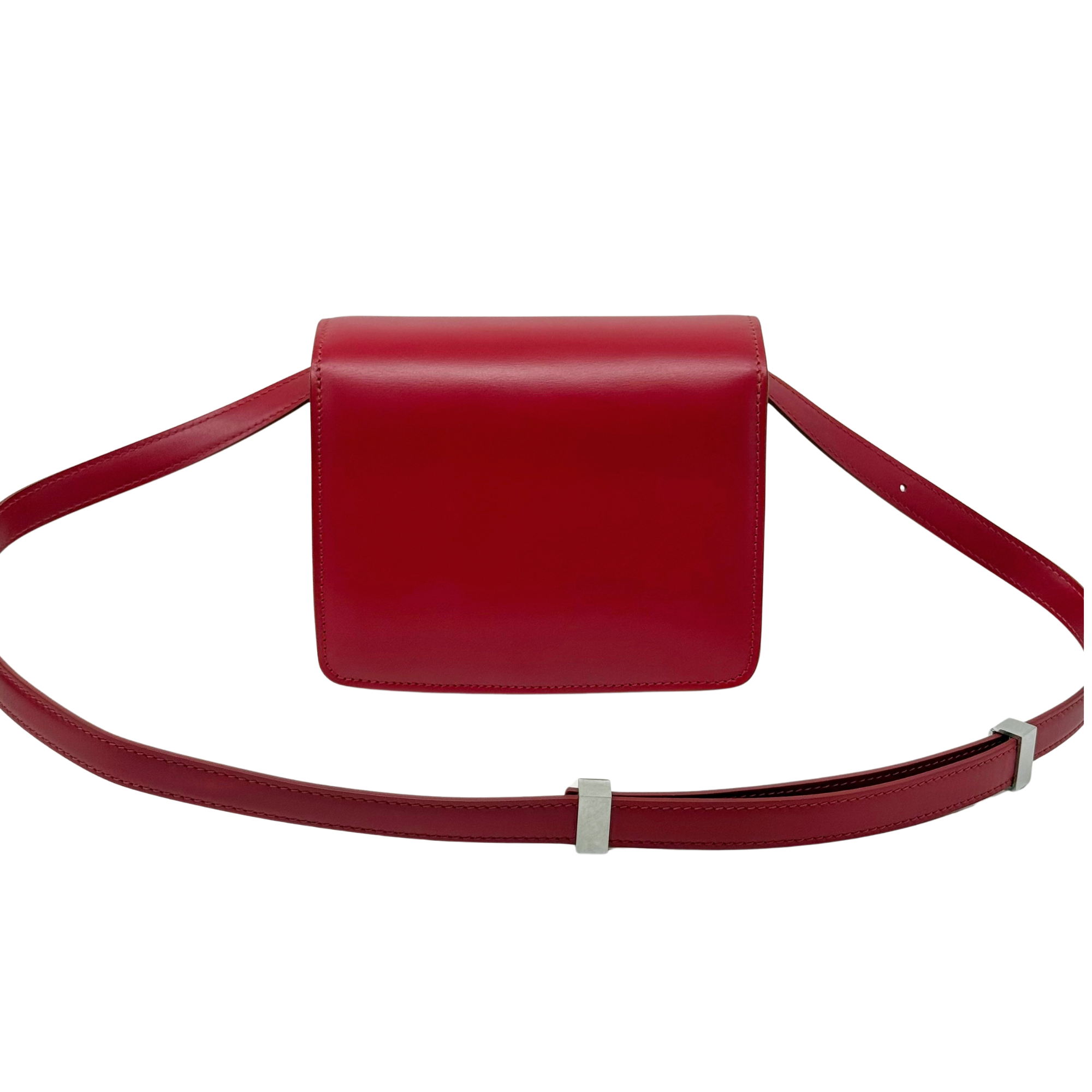 Celine Classic Box Small Red Calfskin Leather Shoulder Bag
(brand new)