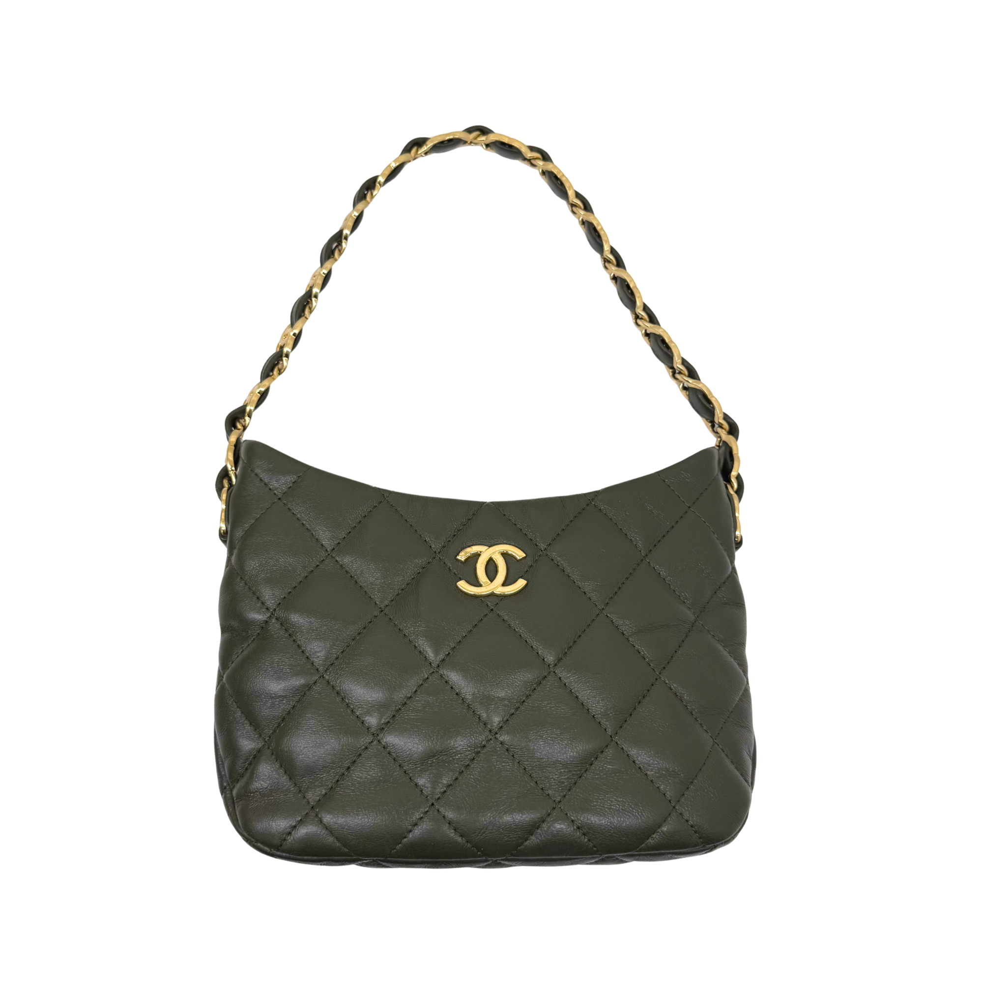 Chanel green bag