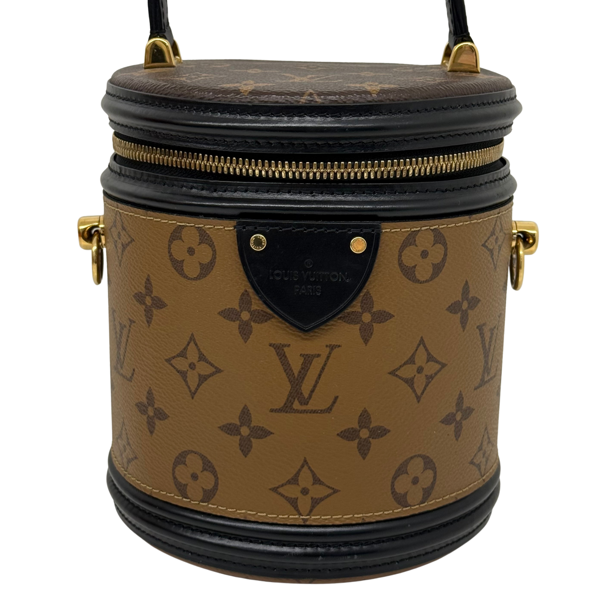 Louis Vuitton Cannes Monogram Reverse canvas bucket bag (pre-owned)