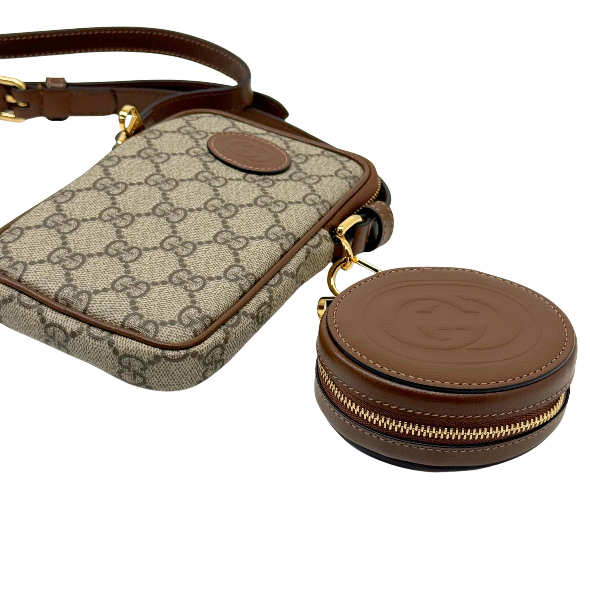 Gucci Interlocking G Mini Bag in GG Supreme Canvas (brand new)