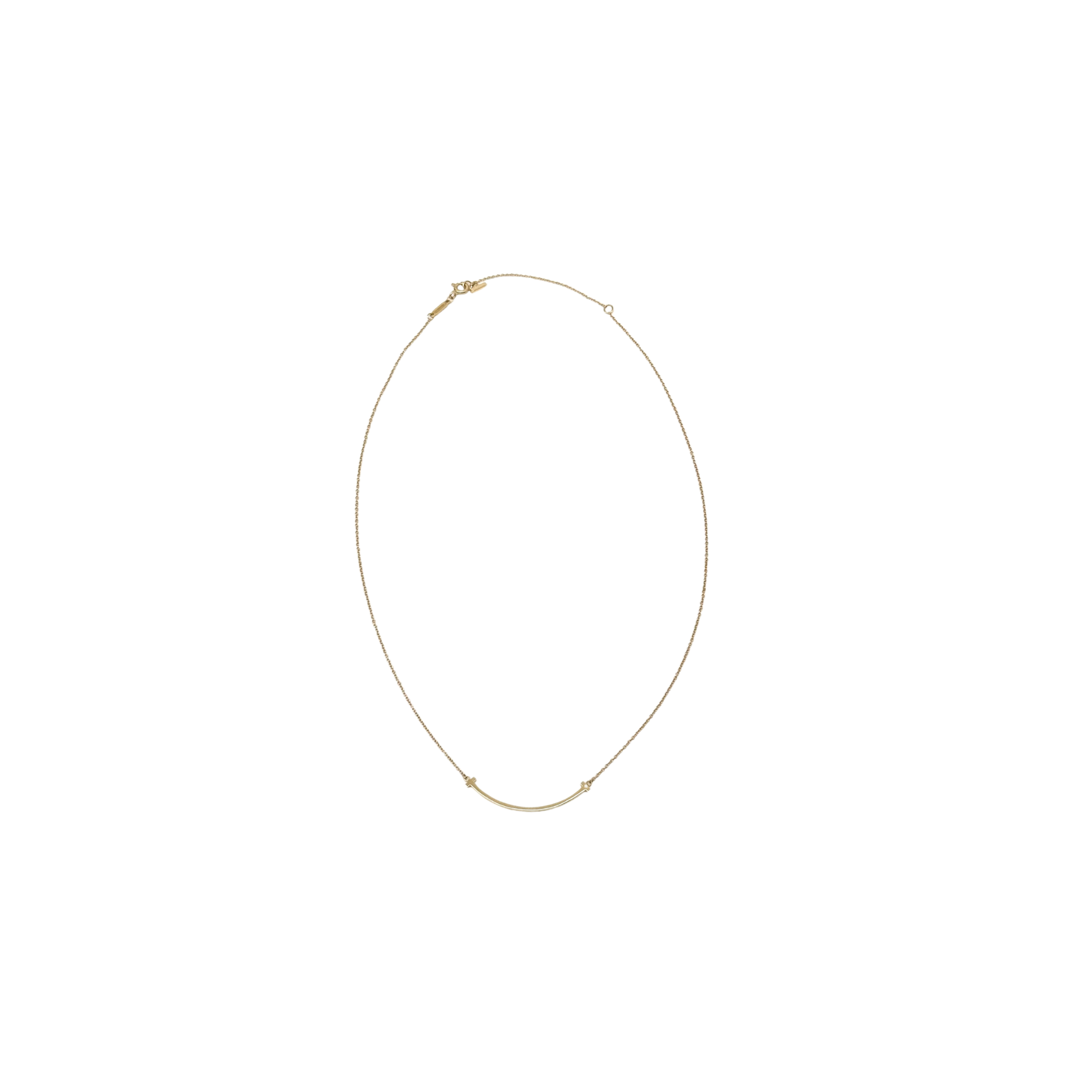 Tiffany & Co. Smile Pendant
in 18k Yellow Gold Small Necklace (pre-owned)
