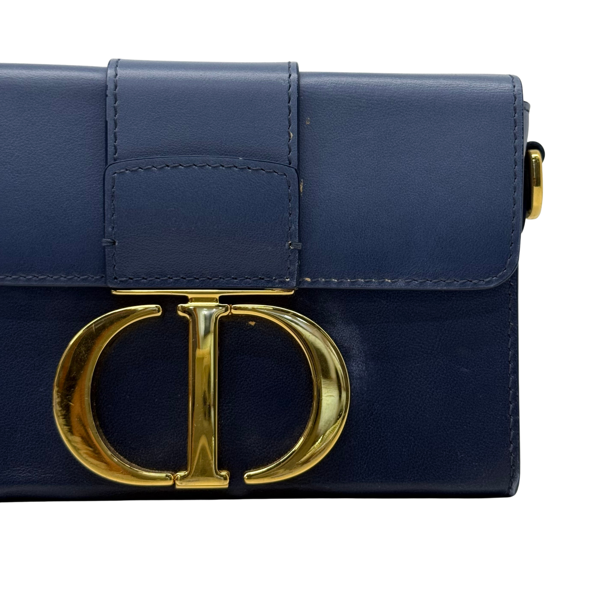 Dior Blue 30 Montaigne box mini bag