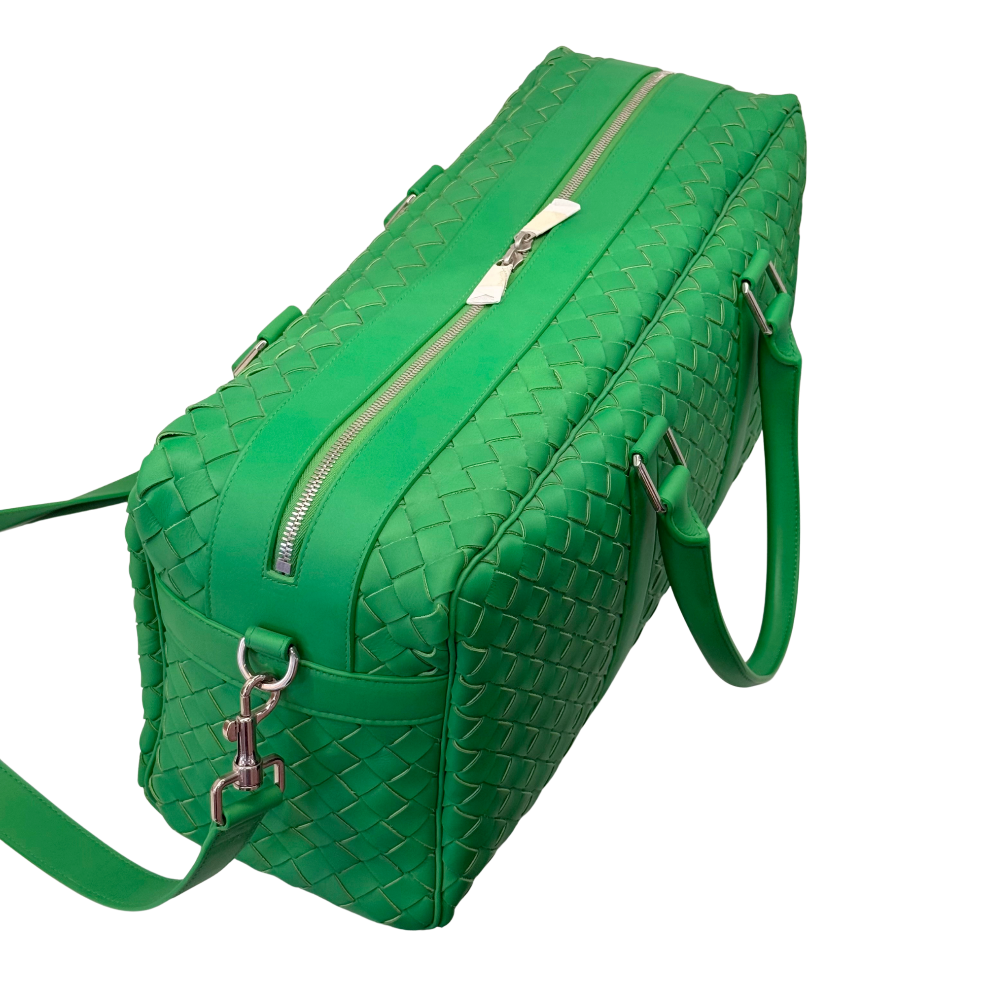 Bottega Veneta Intrecciato Duffle Bag Parakeet green
 (brand new)