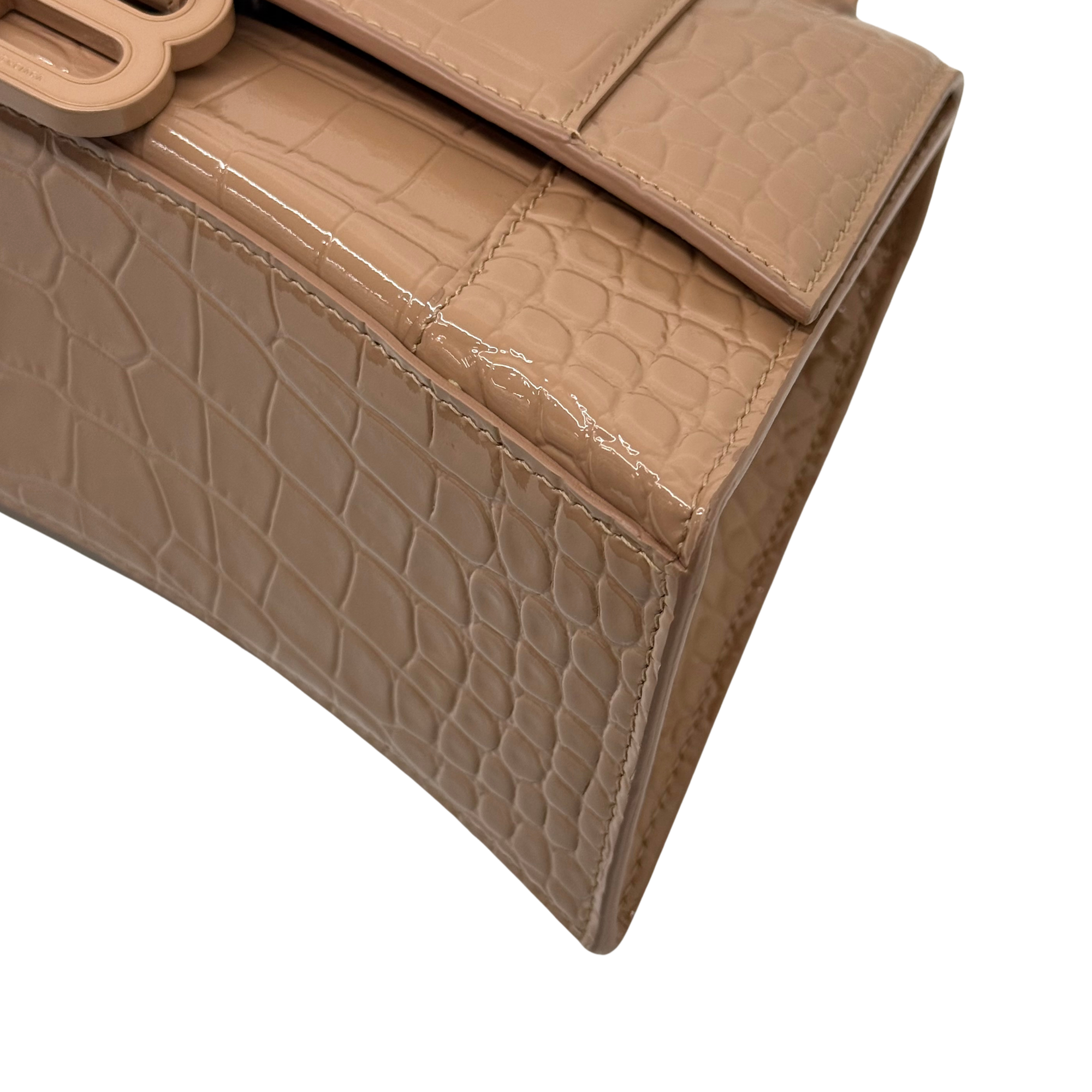 Balenciaga beige top handle