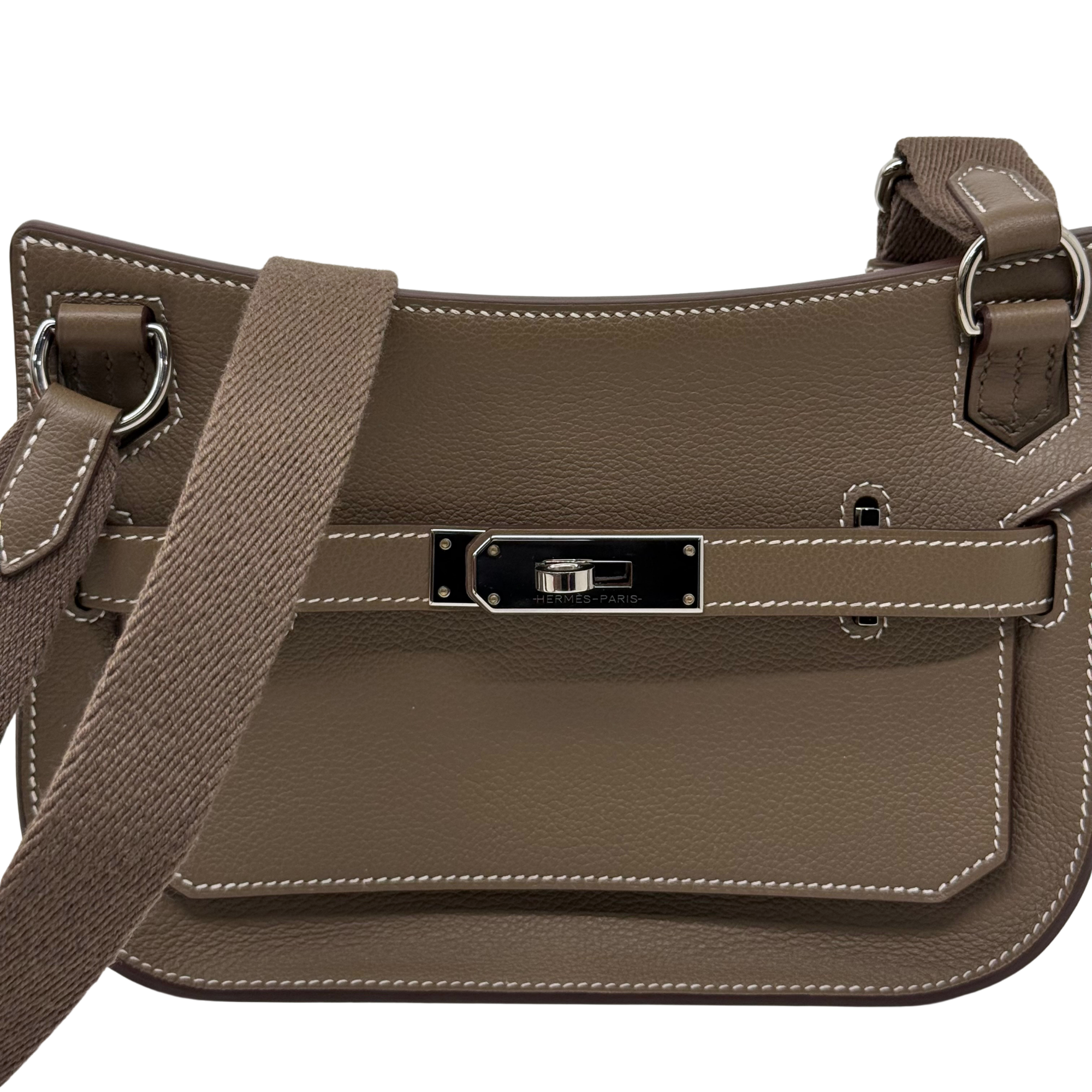 Hermès 2024 Mini Evercolor Jypsiere crossbody bag (pre-owned)