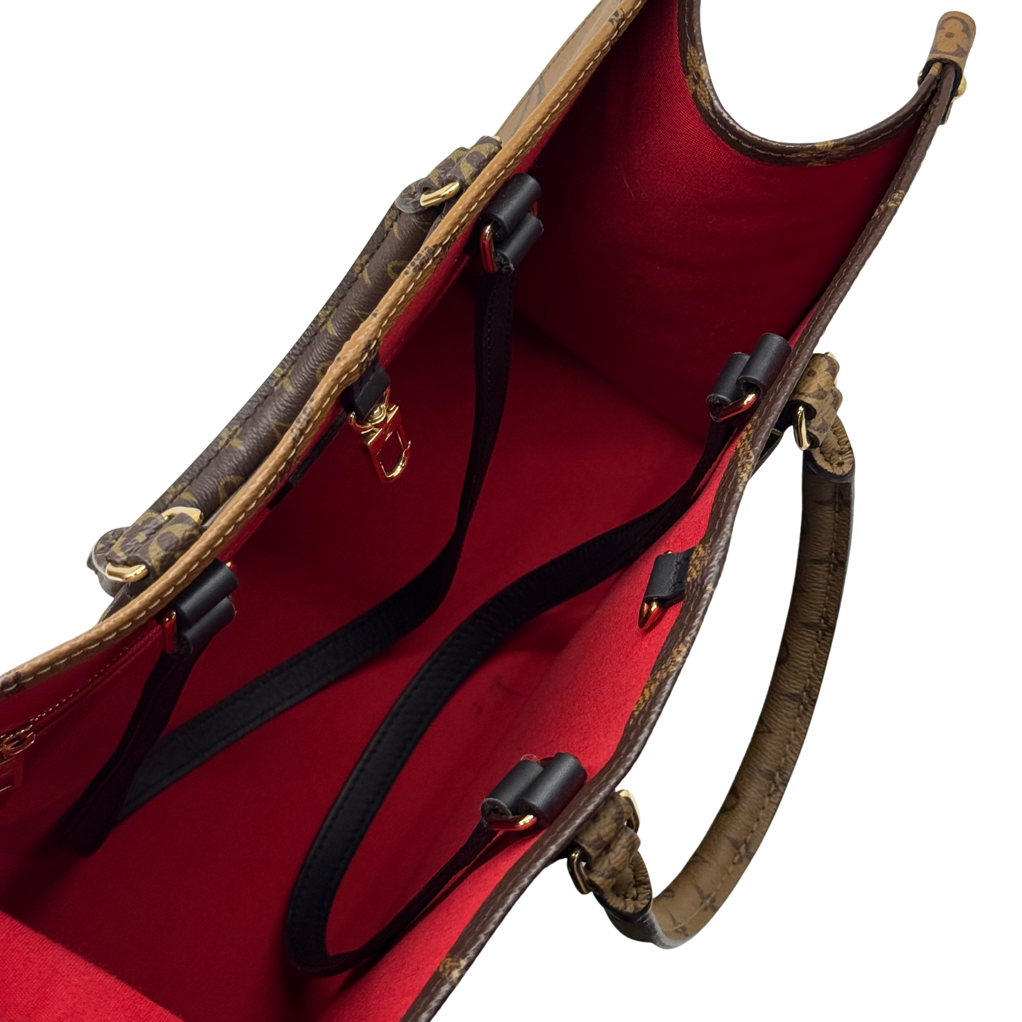 Louis Vuitton Monogram Reverse Giant OnTheGo MM bag (pre-owned)