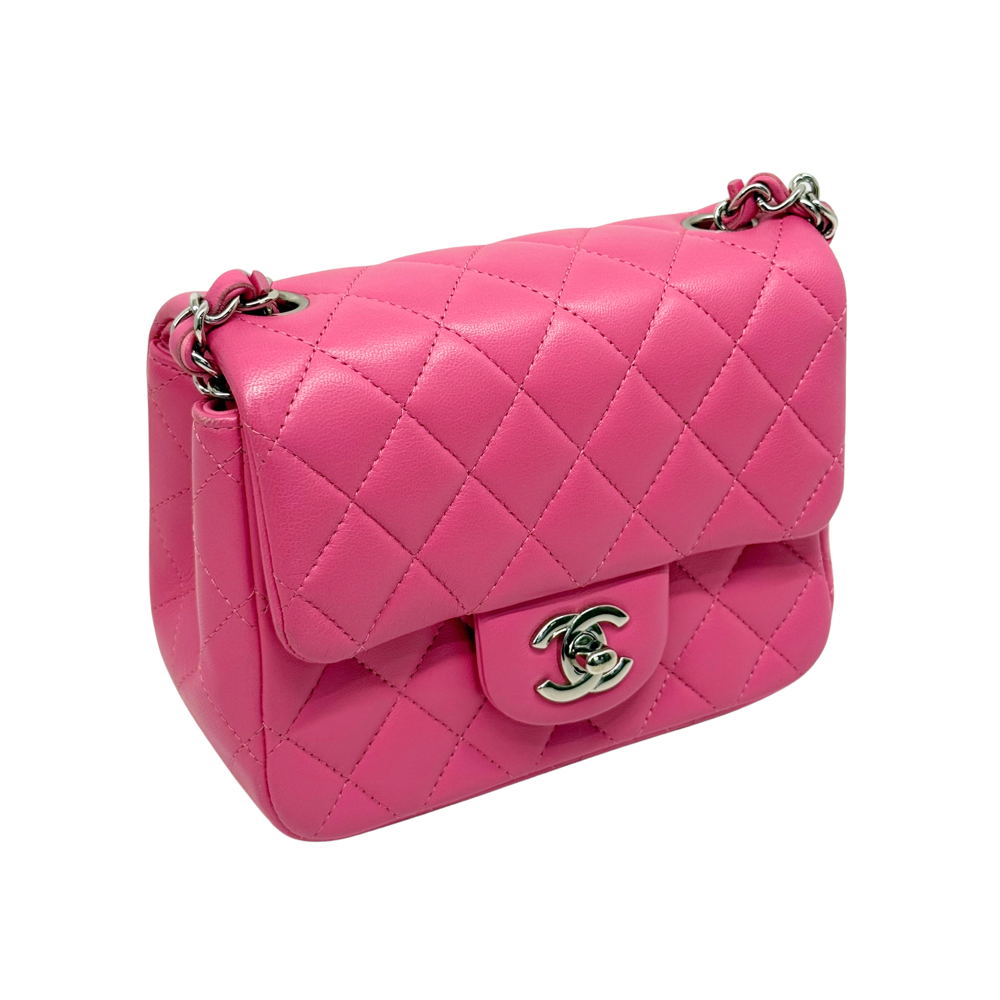 Chanel small pink bag