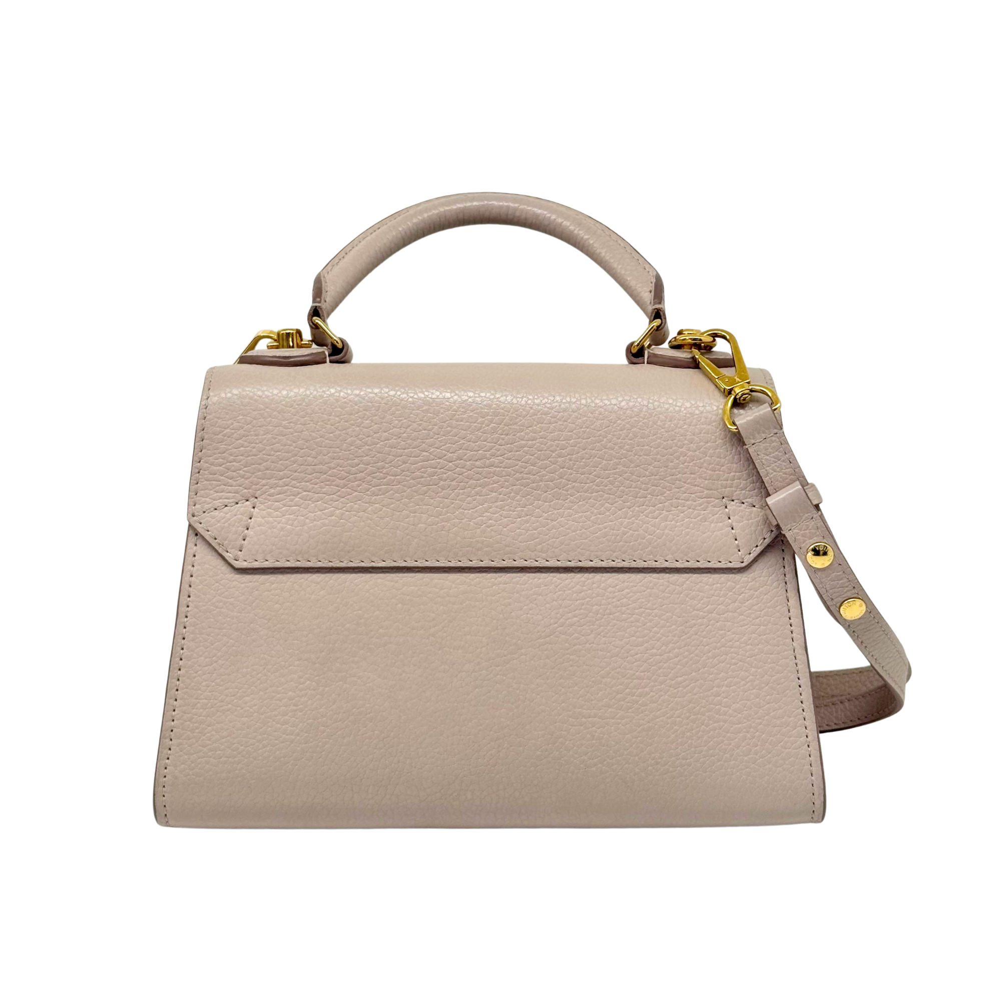 Louis Vuitton Twist BB Beige Grained Epi Leather Top Handle Bag
 (pre-owned)