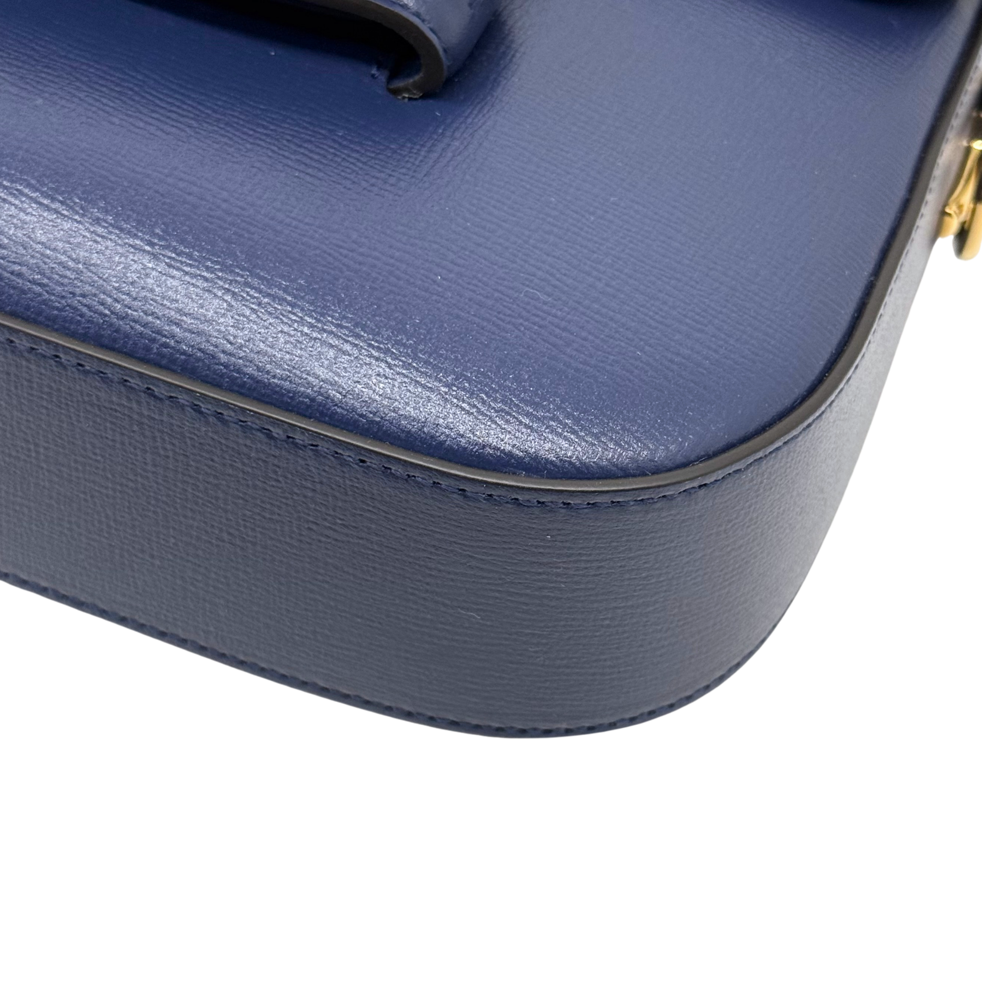 Gucci navy blue Horsebit 1955 shoulder bag (brand new)