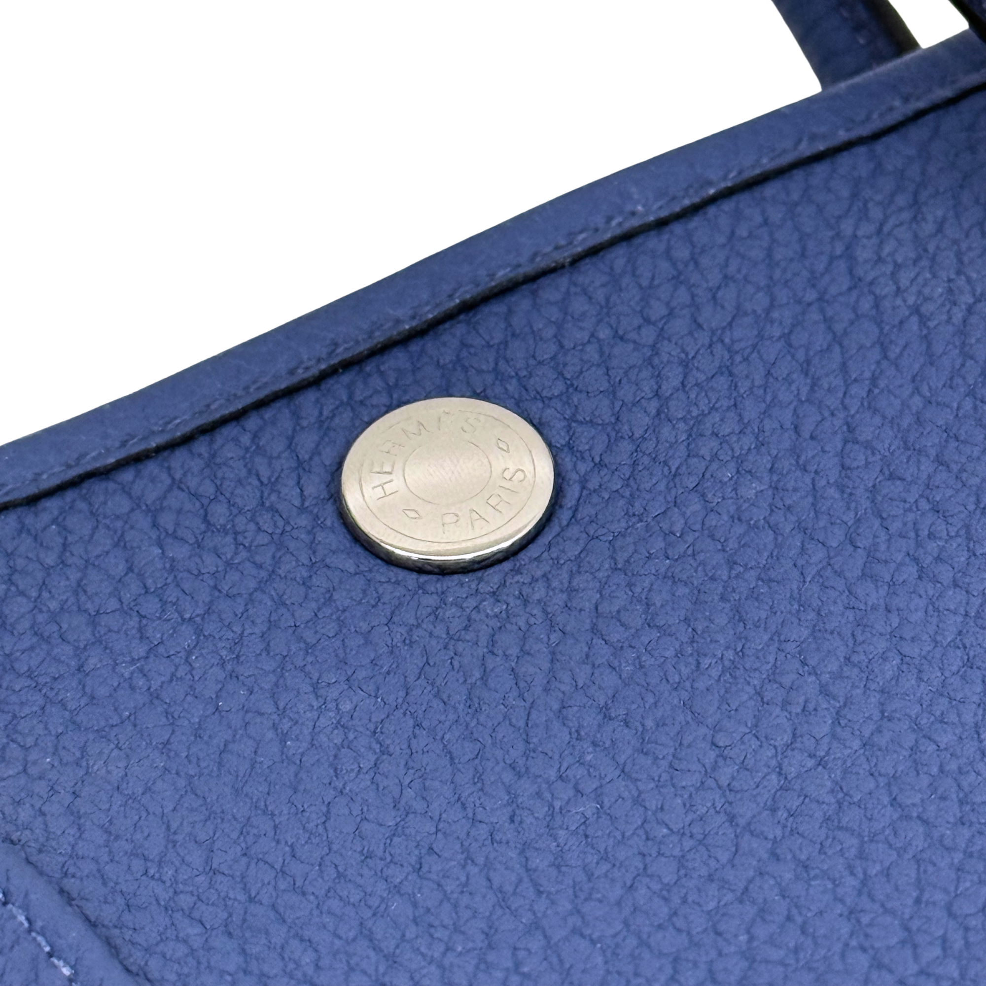 Hermes blue bag