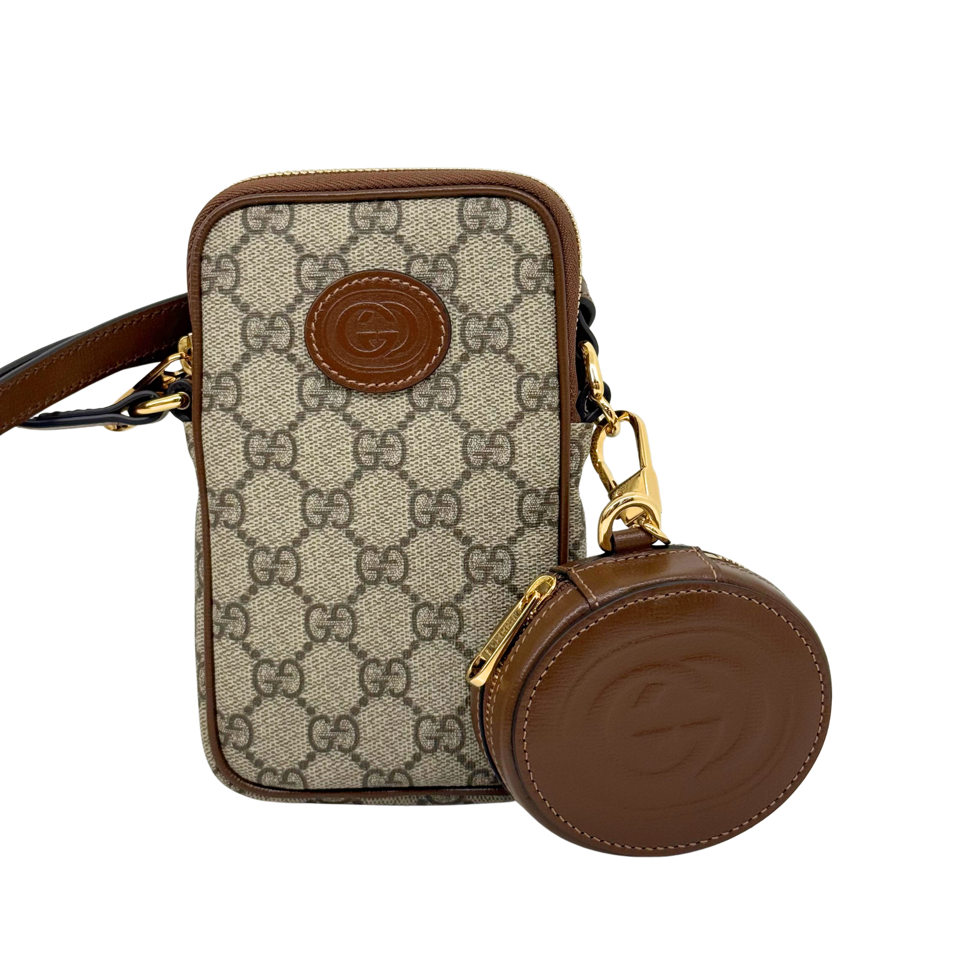 Gucci Interlocking G Mini Bag in GG Supreme Canvas (brand new)