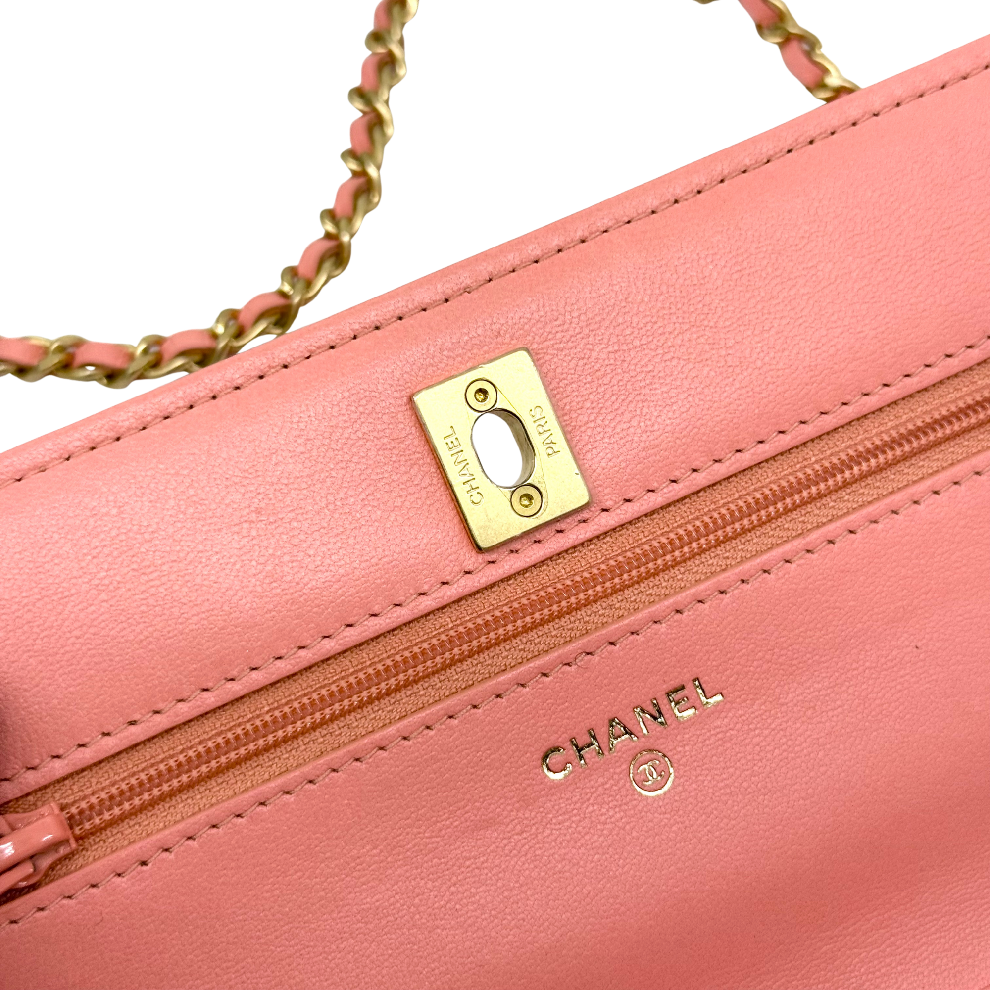 Chanel Salmon Pink small