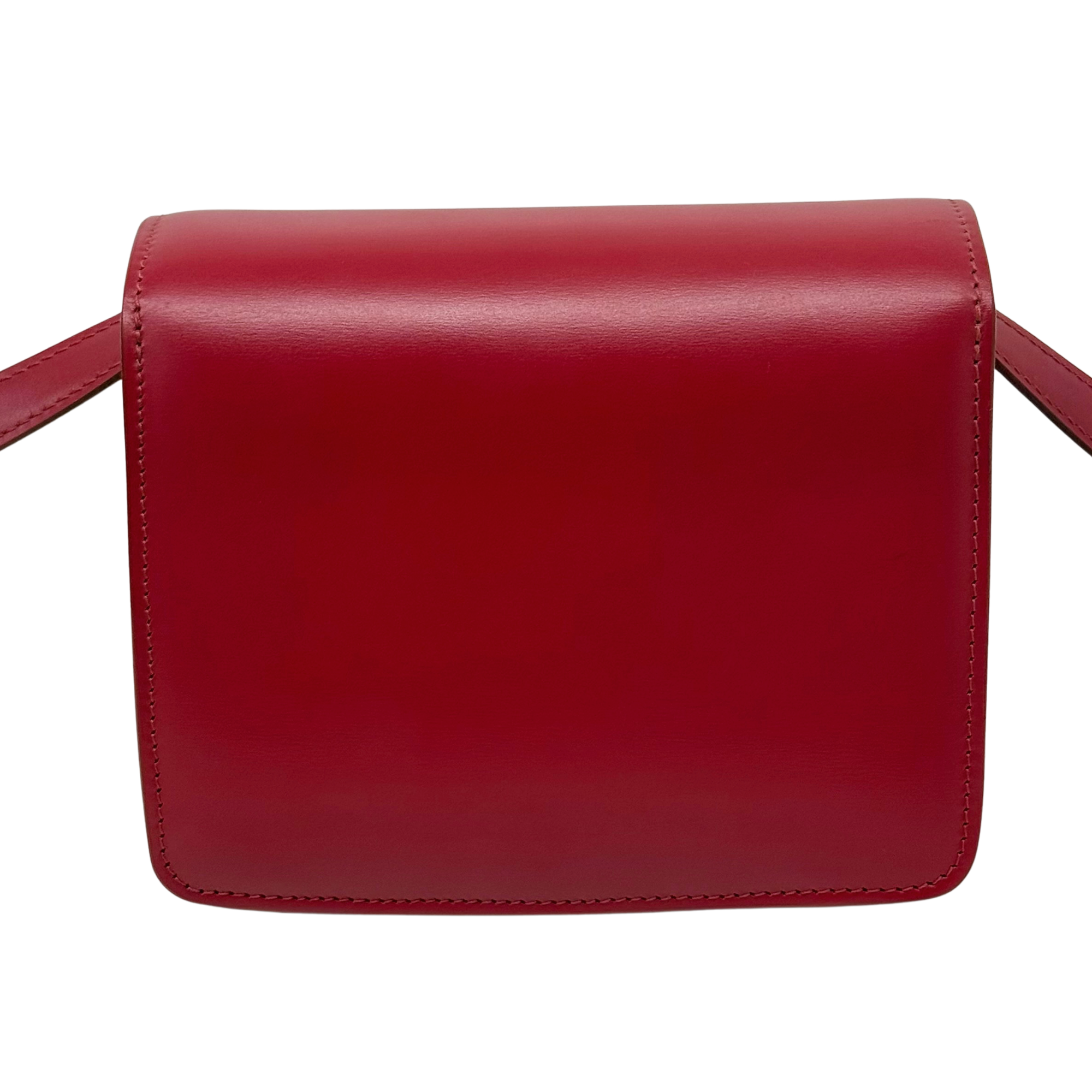Celine Classic Box Small Red Calfskin Leather Shoulder Bag
(brand new)