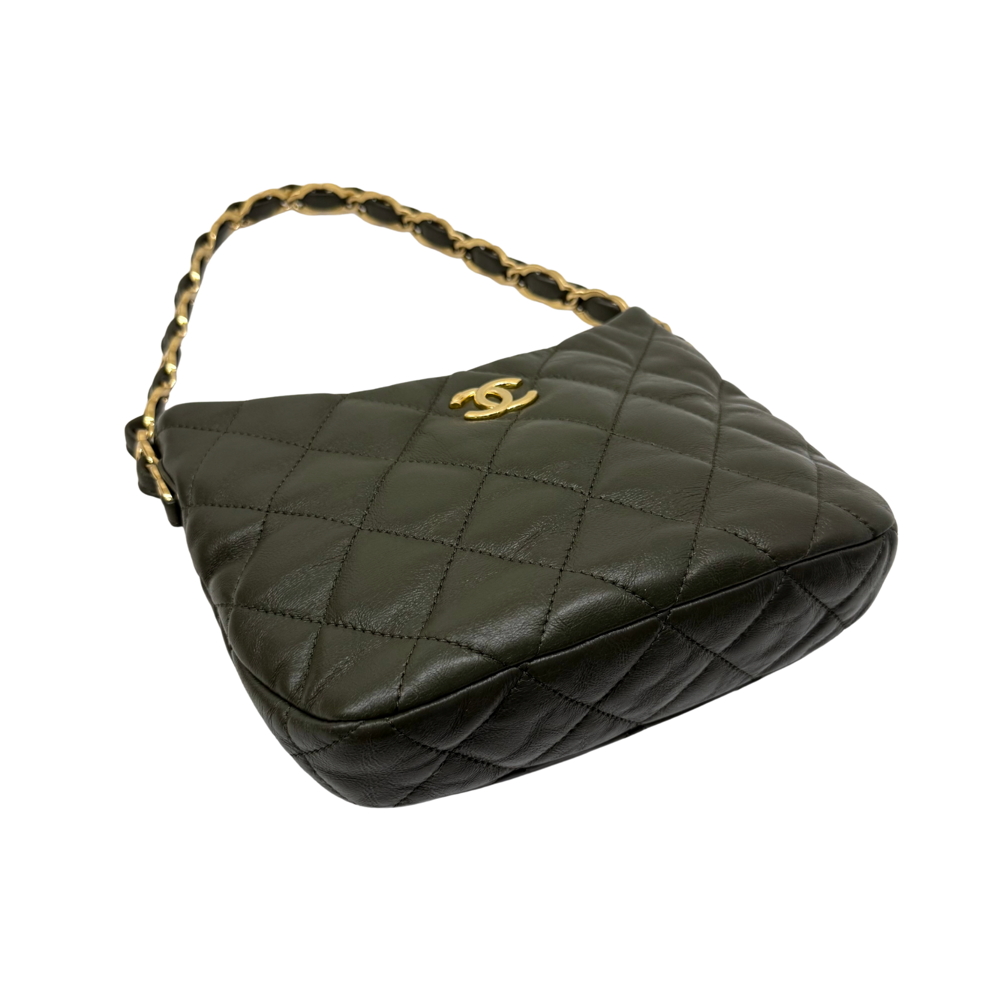 Chanel green bag