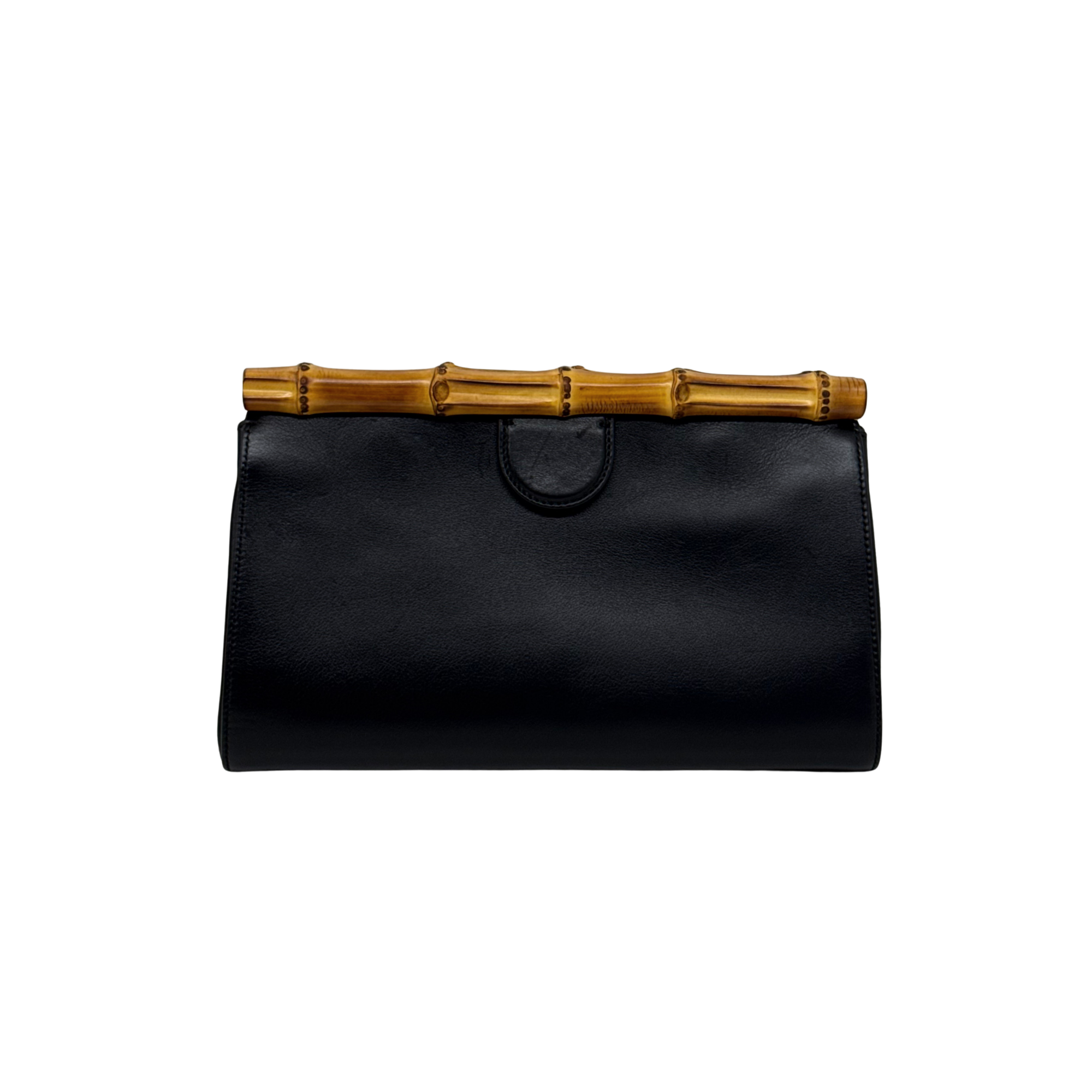 Gucci Diana clutch black with bamboo top closure (pre-owned)