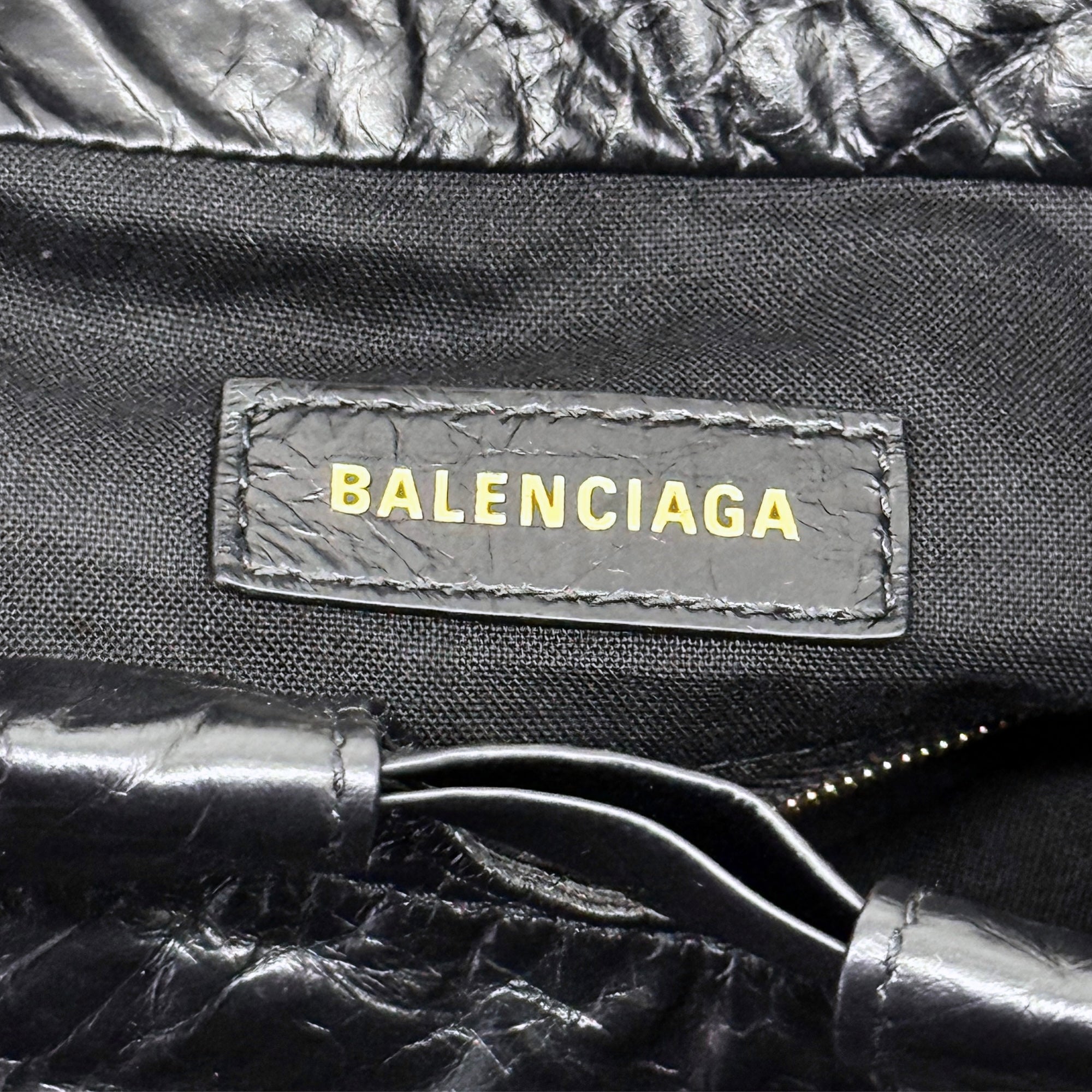 Balenciaga black bag big