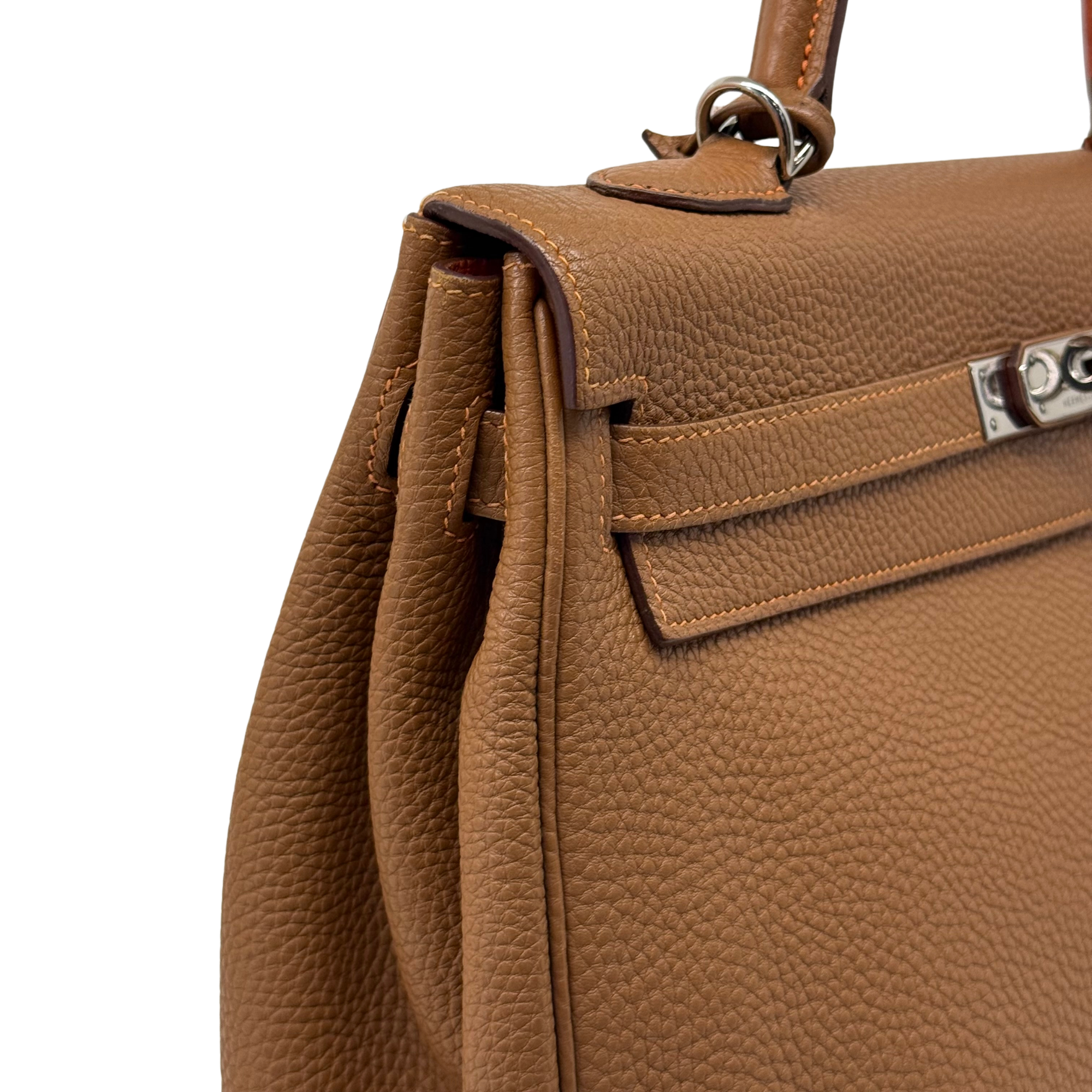 2010 Hermes Kelly brown