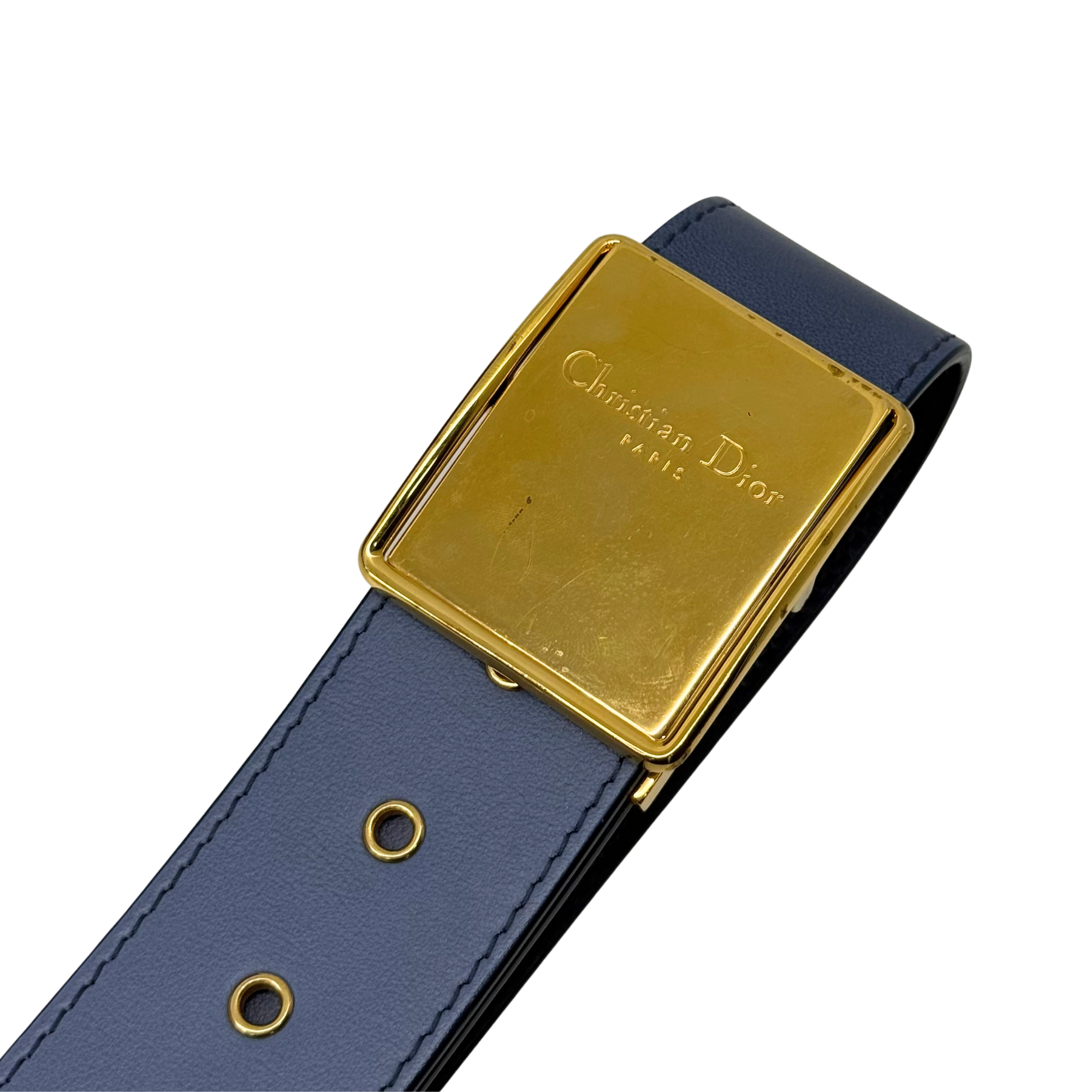 Dior Blue 30 Montaigne box mini bag