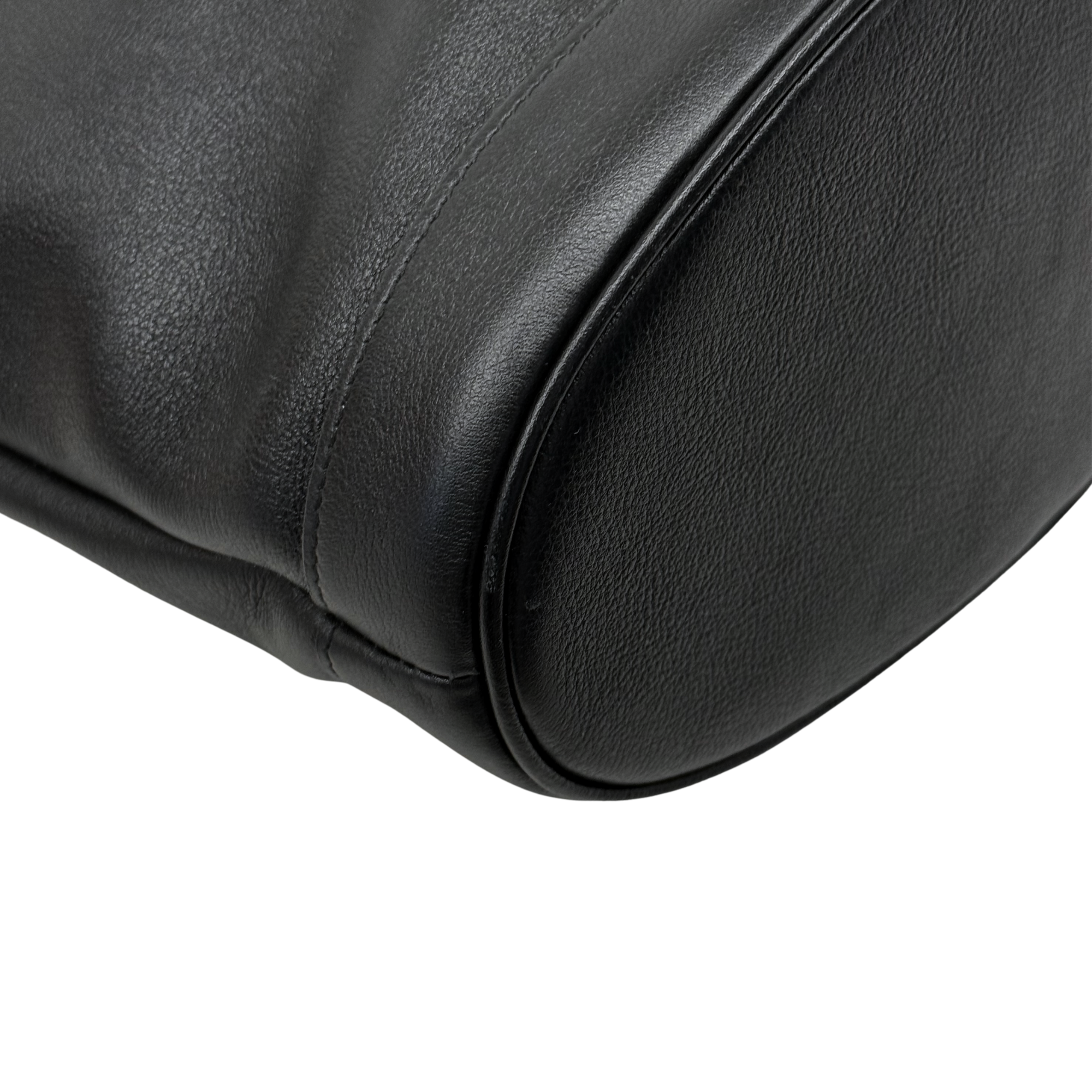 Gucci black bamboo-handle leather tote bag(pre-owned)