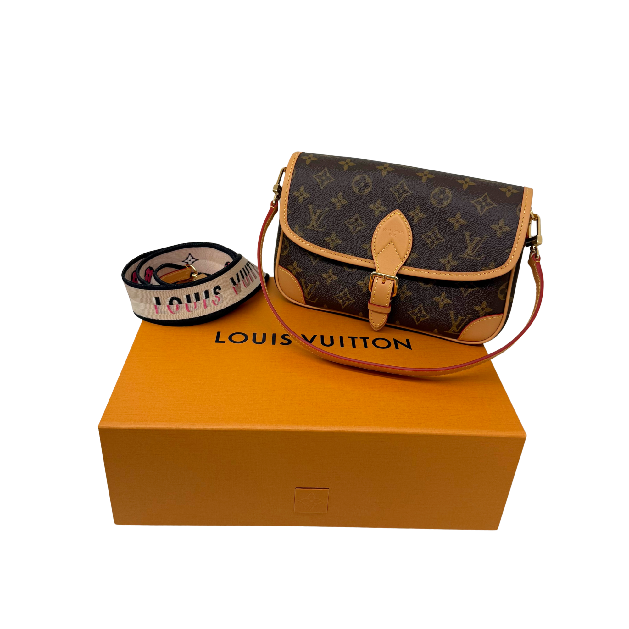 Louis Vuitton Brown Monogram Diane Bag (brand new)