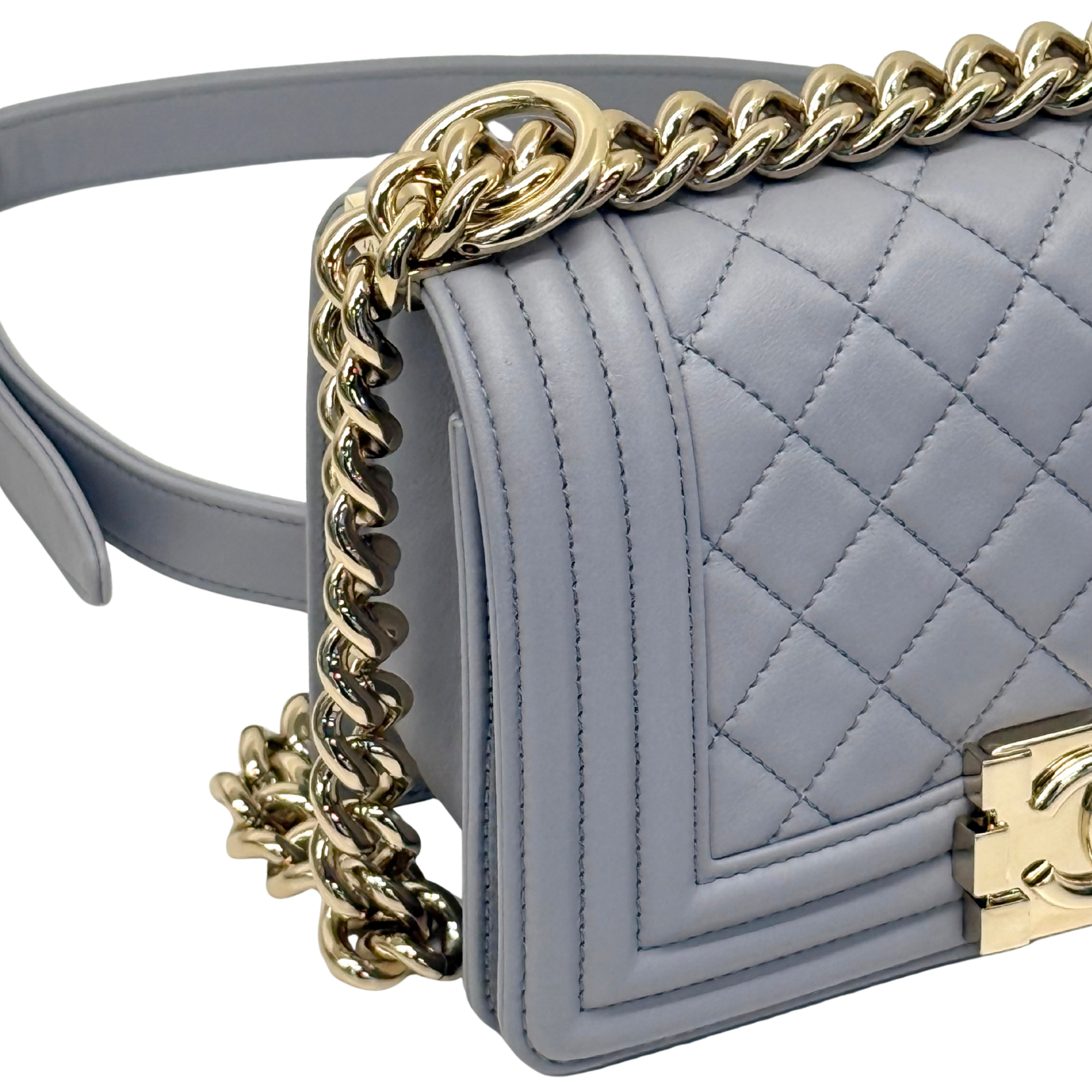 Chanel grey bag