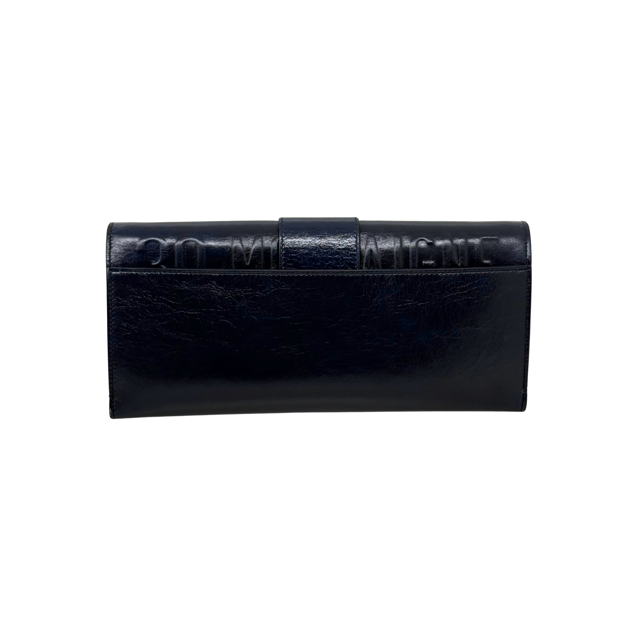 Dior Leather Montaigne 30 Clutch with Chain crossbody bag (pre-owned)