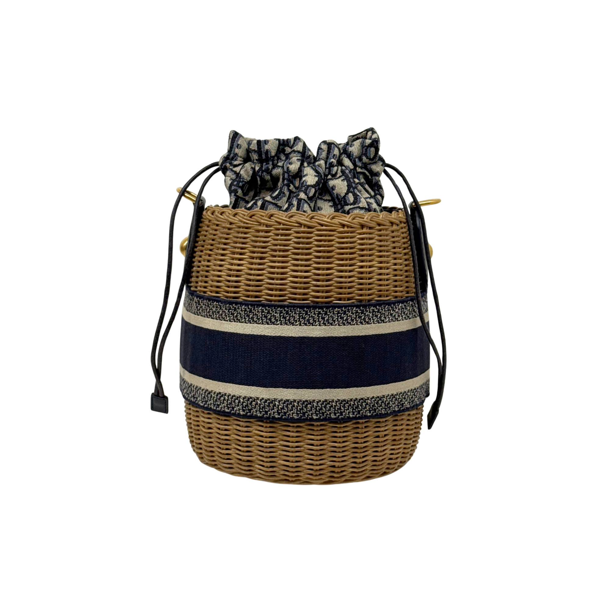 Christian Dior Oblique Wicker bucket bag (Brand new)