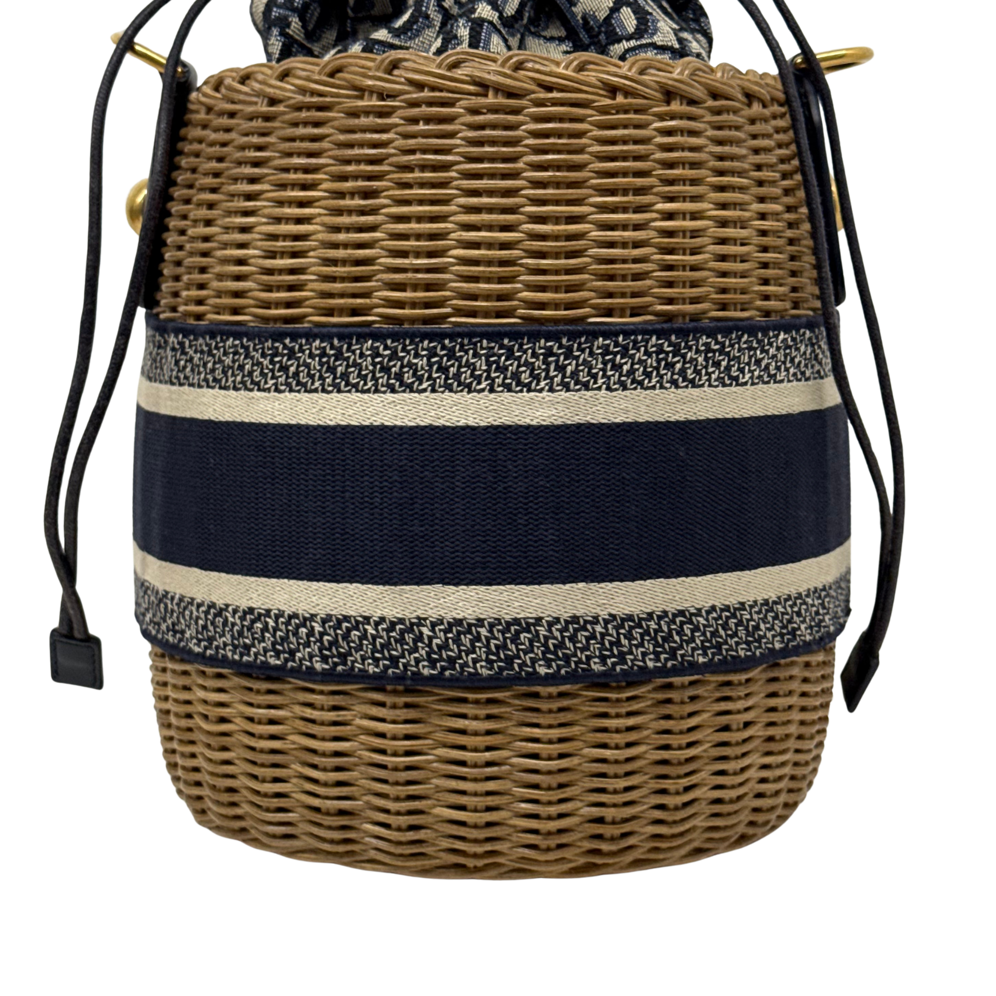 Christian Dior Oblique Wicker bucket bag (Brand new)
